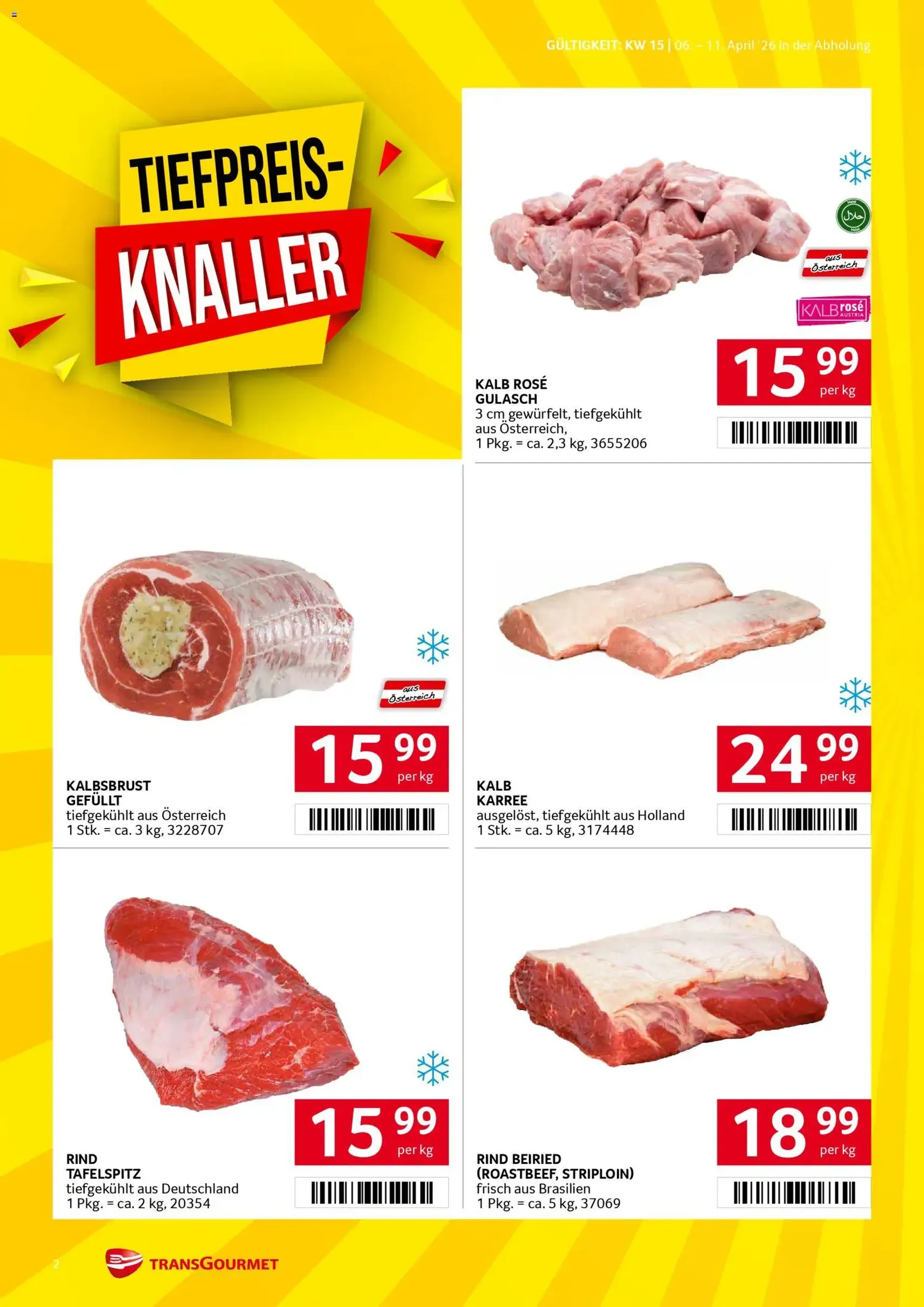 Transgourmet Flugblatt - Gültiger Prospekt ab 06.04.2026, Seite 2 von insgesamt 32