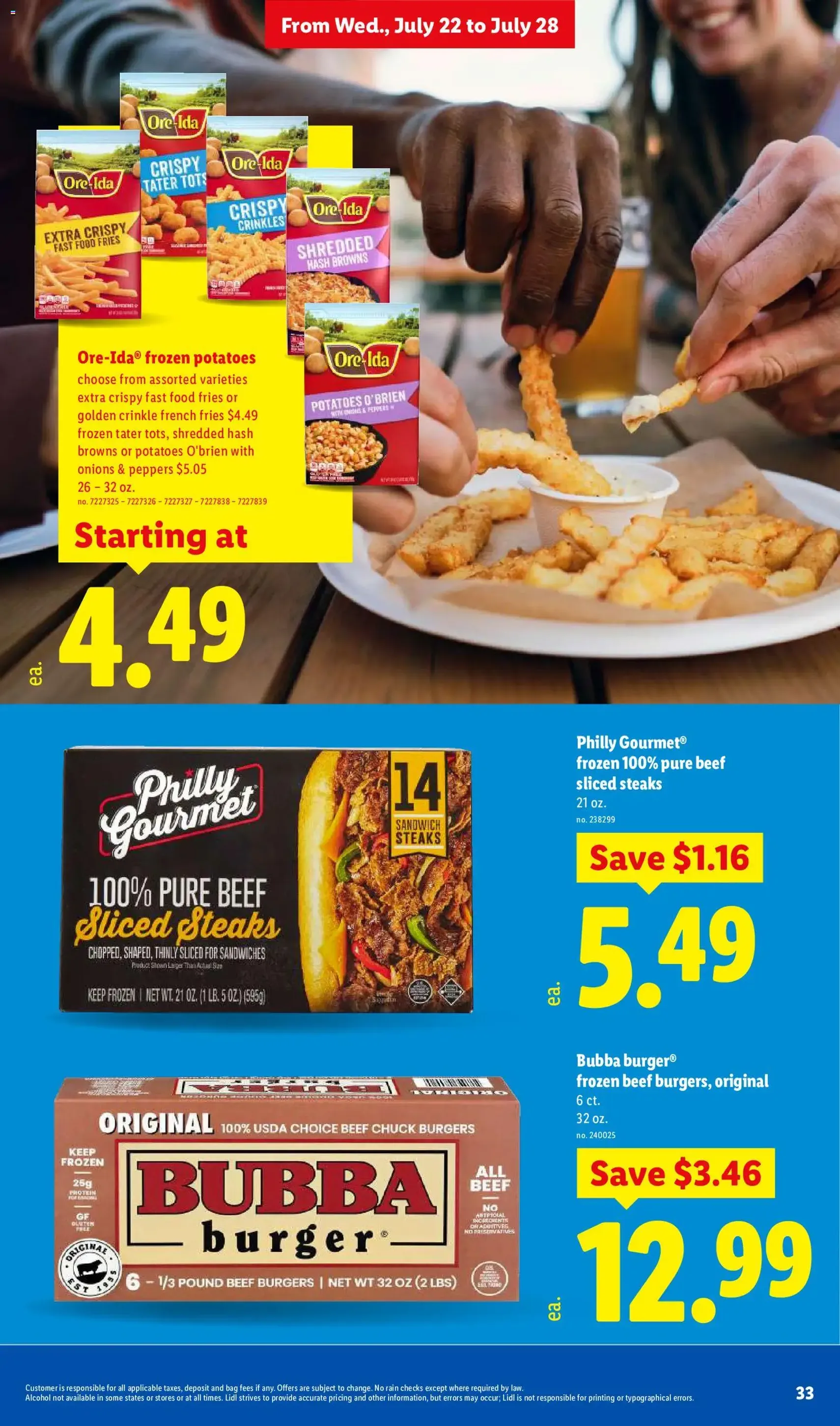 Lidl Weekly Ad - valid flyer from 07/22/2026, page 33 of 48