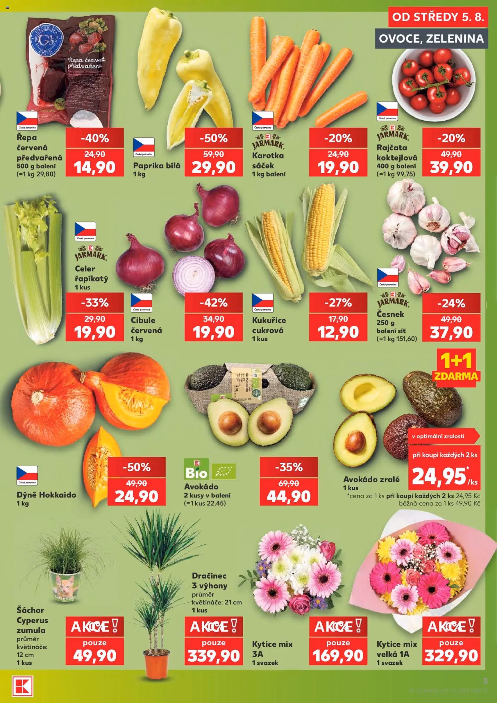 Kaufland leták - platný leták od 05.08.2026 strana 3 z 54