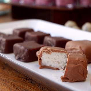 Recipe preview Bounty chocolate homemade