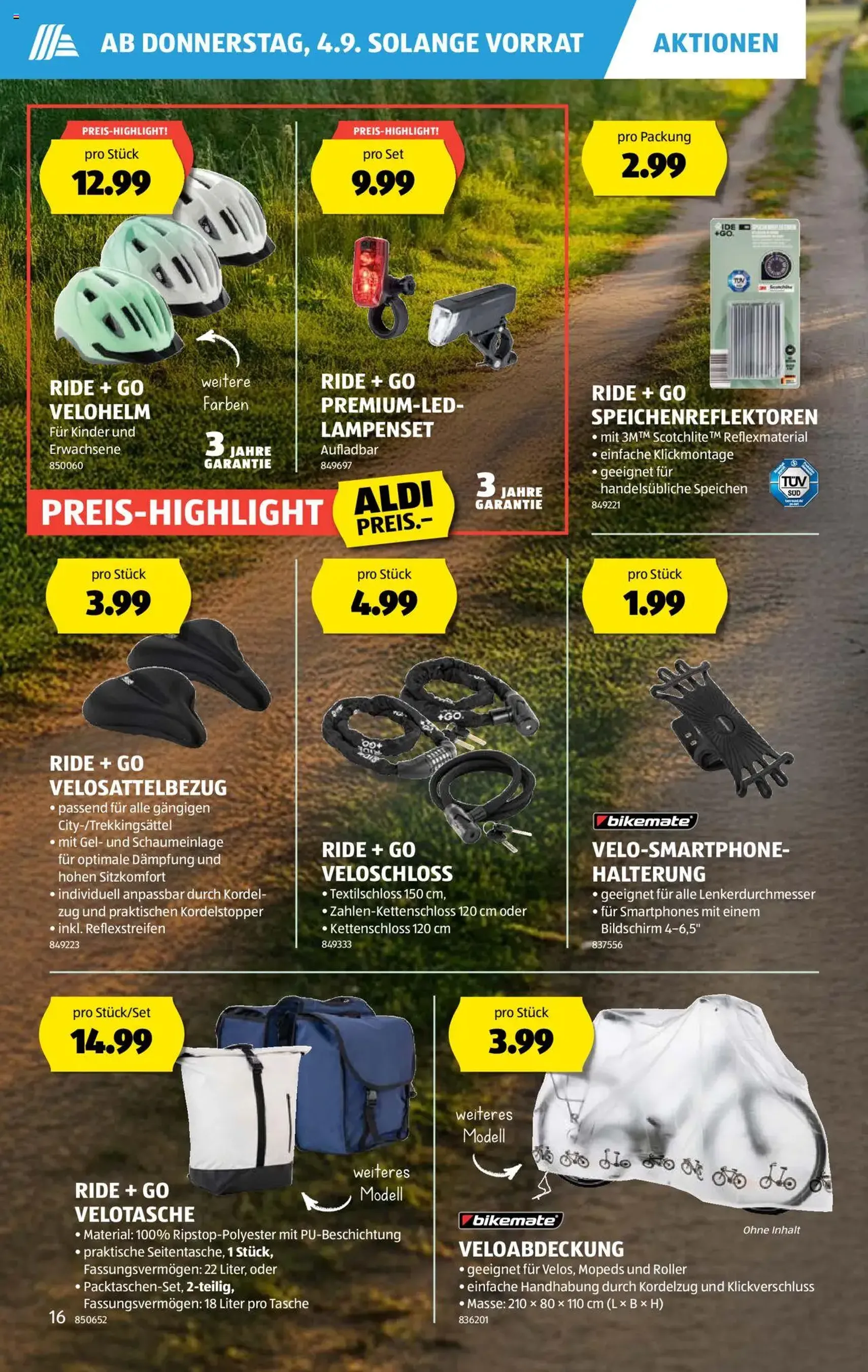 Aldi Aktionen - Gültiger Prospekt ab 04.09.2025, Seite 16 von insgesamt 35 Aldi Aktionen - Gültiger Prospekt ab 04.09.2025, Seite 16 von insgesamt 35