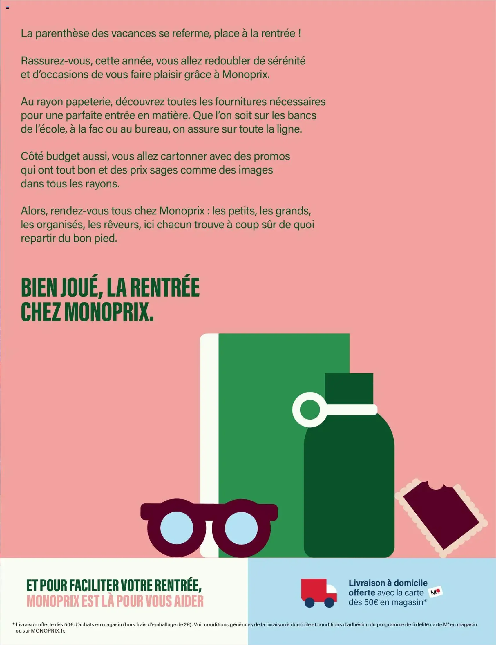 Monoprix - Guide de rentree - brochure valable à partir du 04/08/2026, page 3 sur 42
