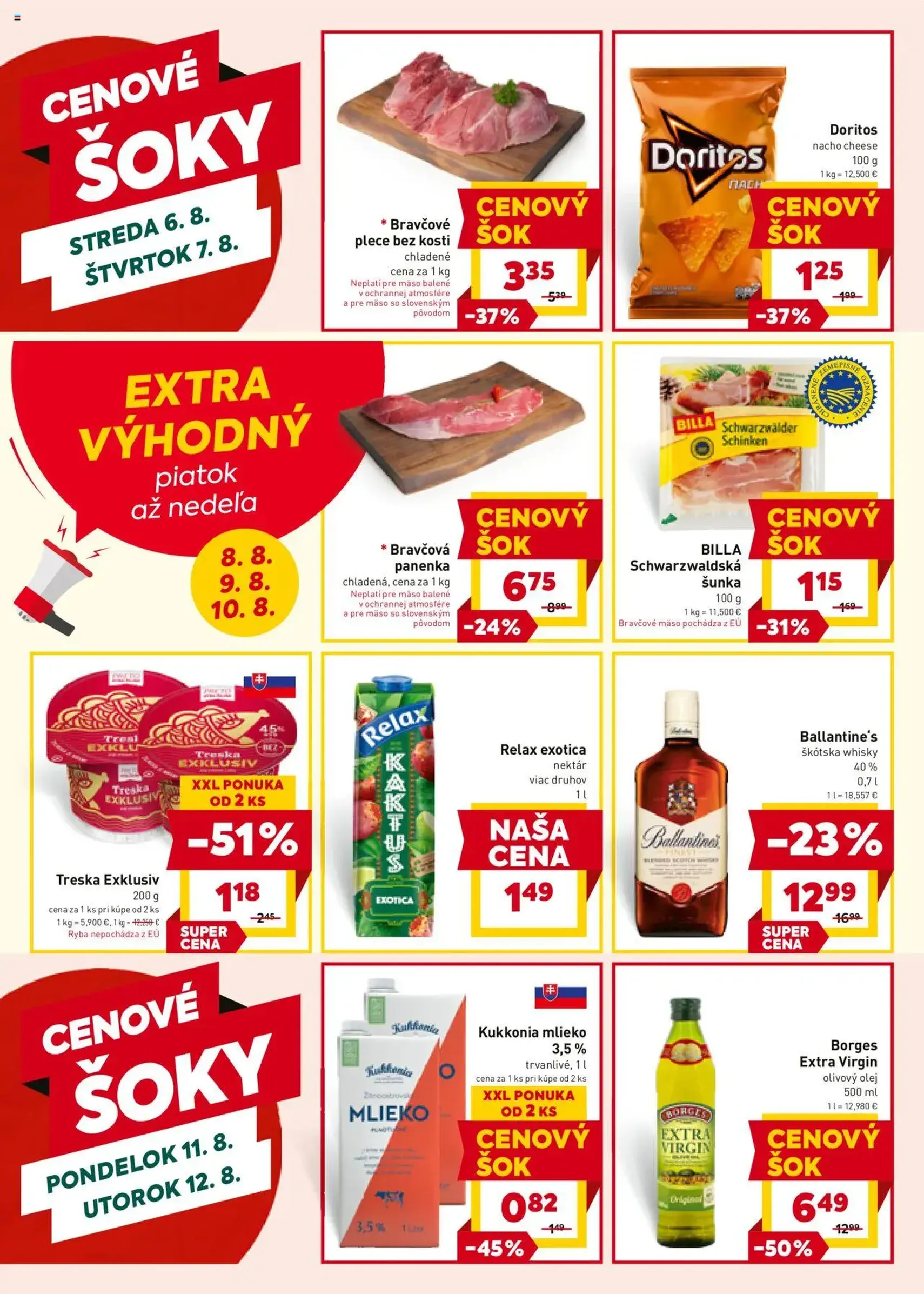 Billa leták - platný leták od 06.08.2025 strana 20 z 24