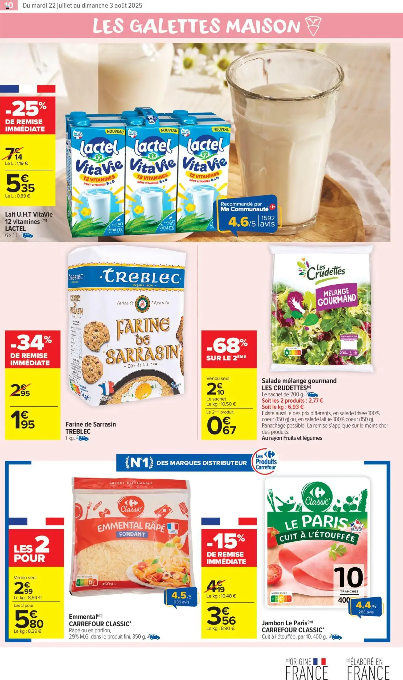 Carrefour Market catalogue semaine 30 - brochure valable à partir du 22/07/2025, page 14 sur 48