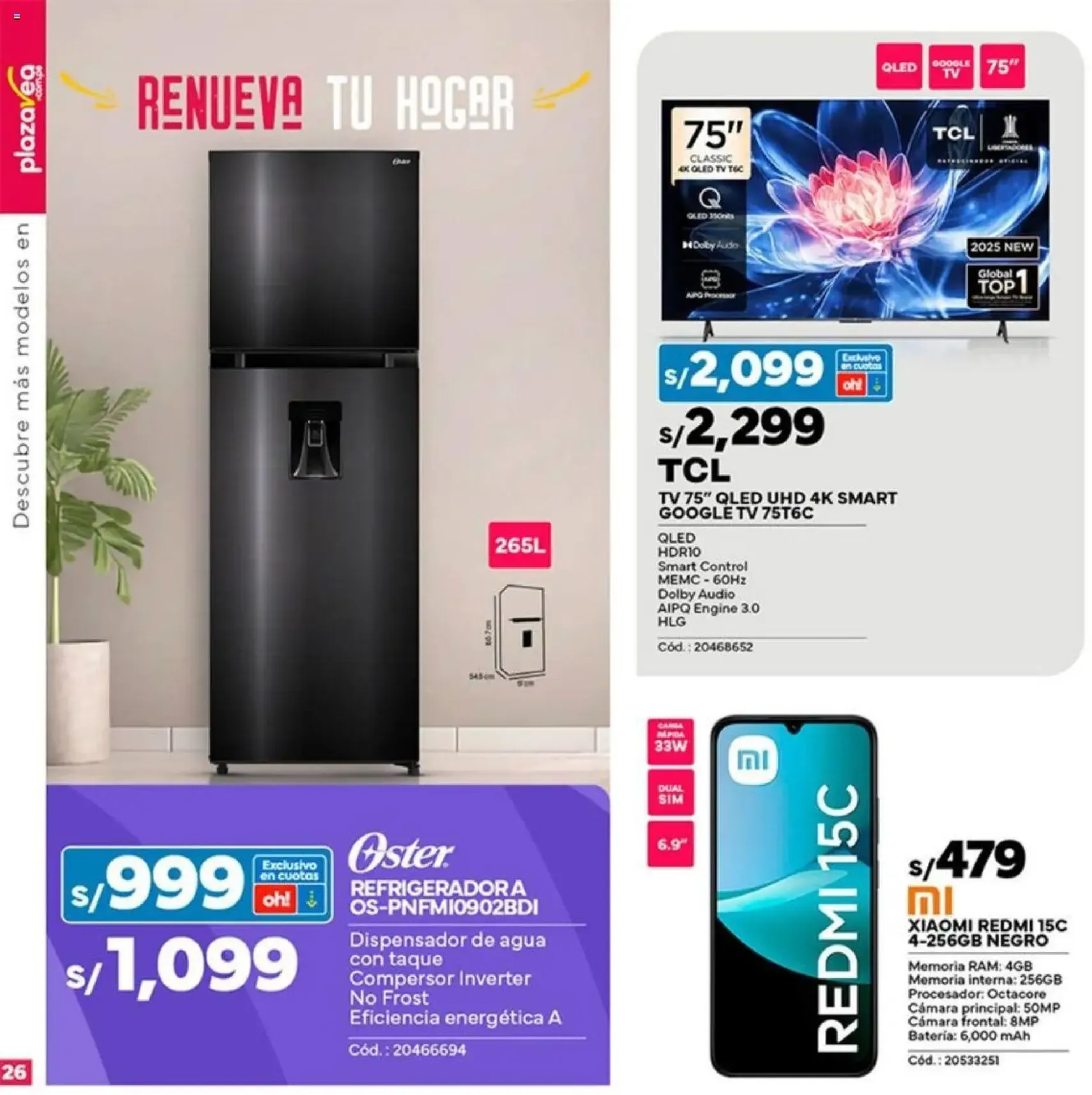 Plaza Vea - ESPECIAL TARAPOTO N2 - folleto válido desde 21/11/2025 página 26 de 28