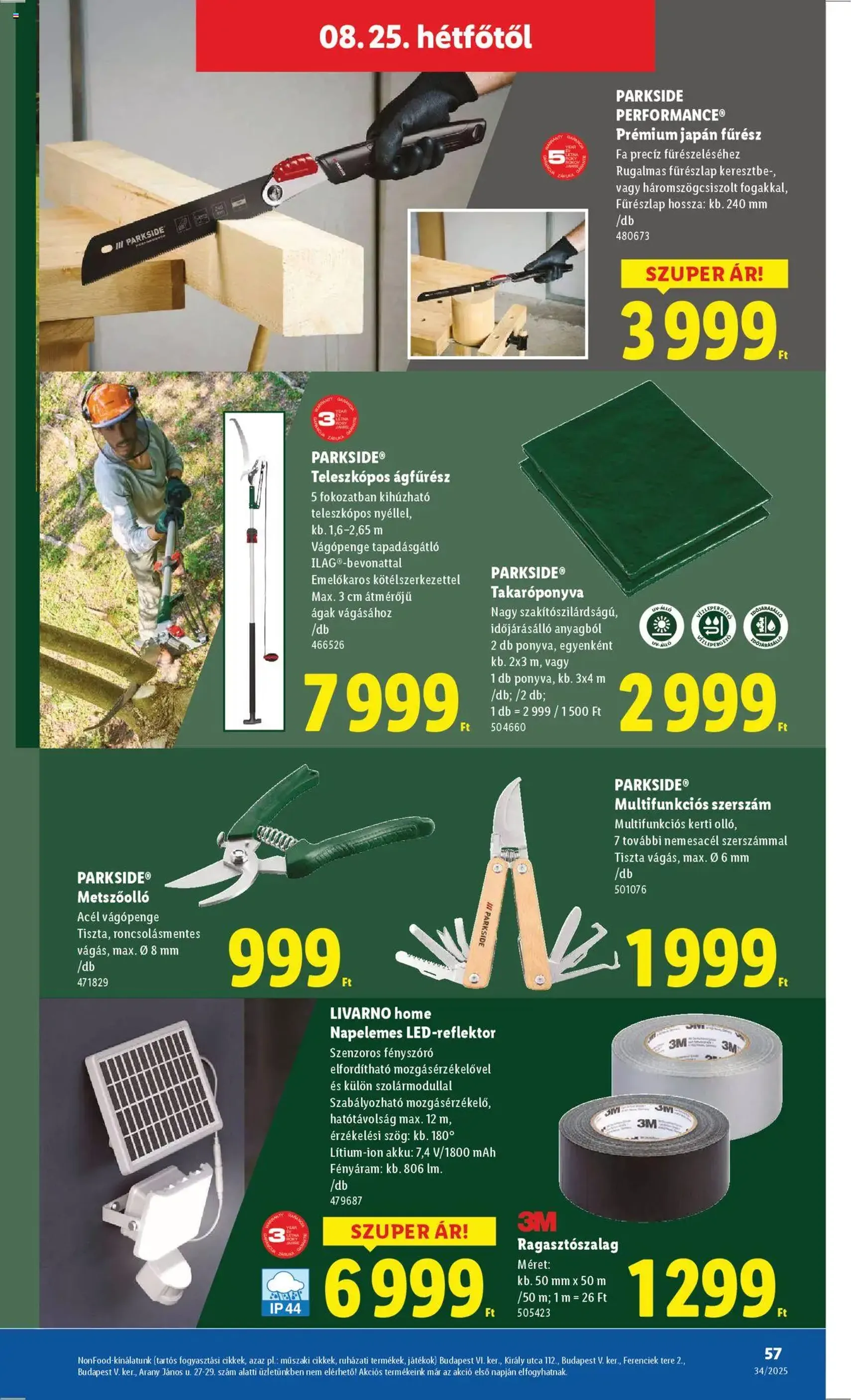 Lidl Akciós újság - 2025.08.21. érvényes szórólap 57 oldal 70 oldalból