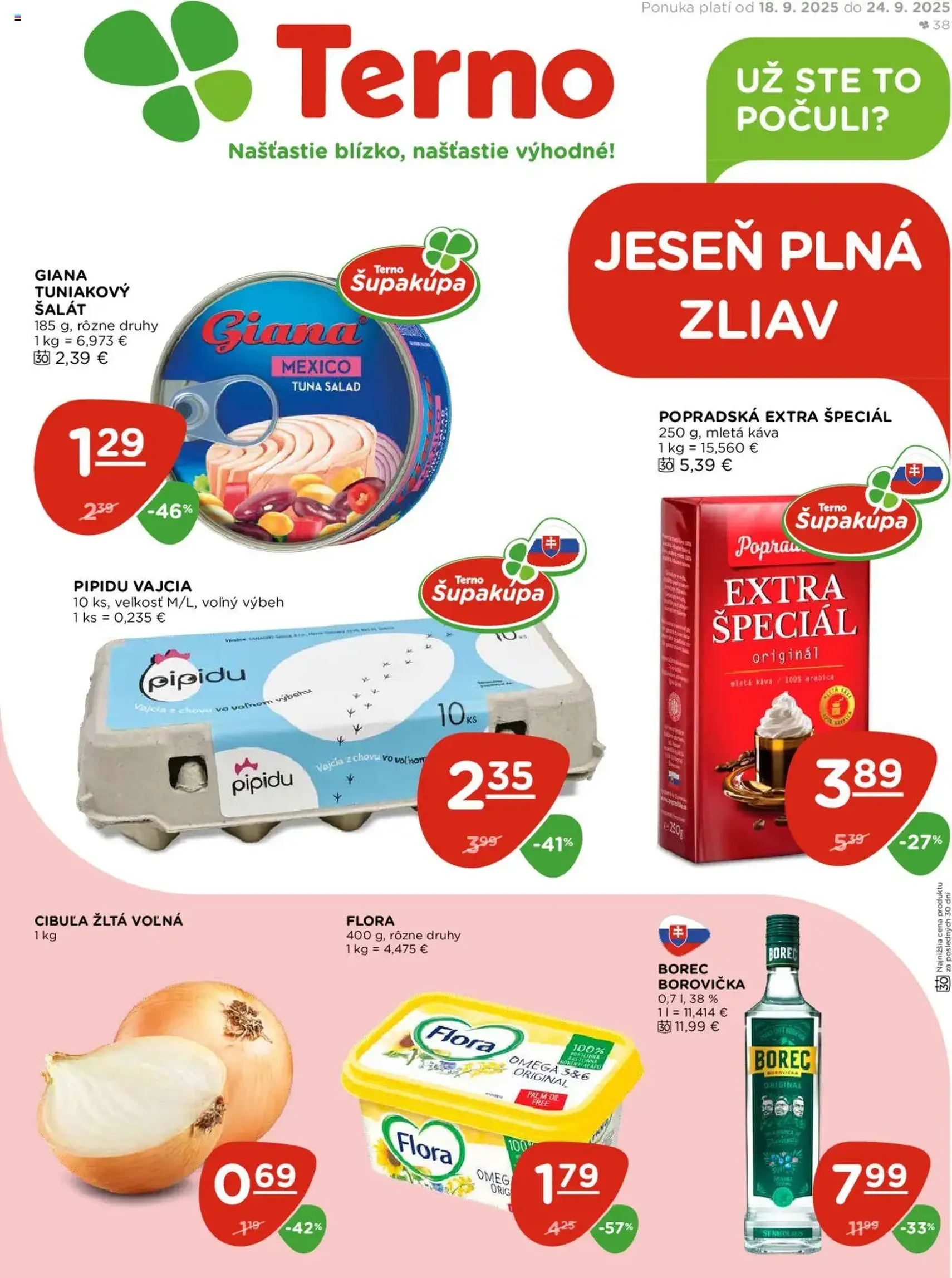 Terno leták - platný leták od 18.09.2025 strana 1 z 22