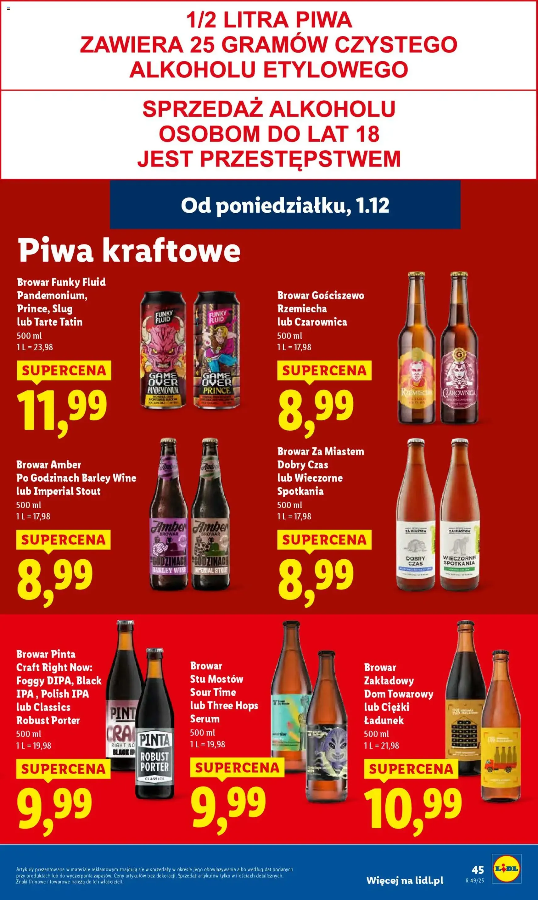 Lidl Gazetka - ważny gazetka od 01.12.2025 strona 47 z 66