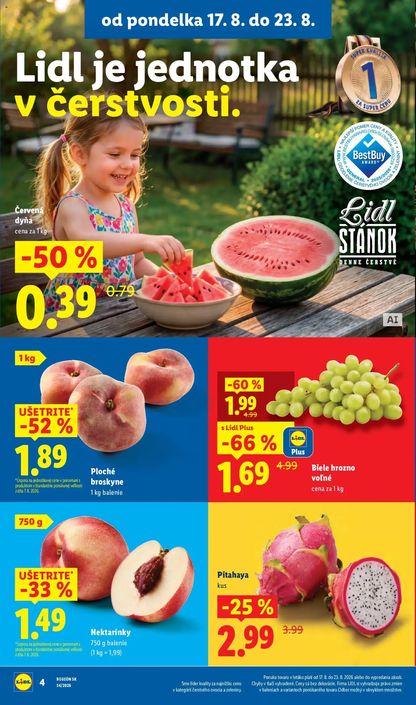 Lidl leták - platný leták od 17.08.2026 strana 8 z 95