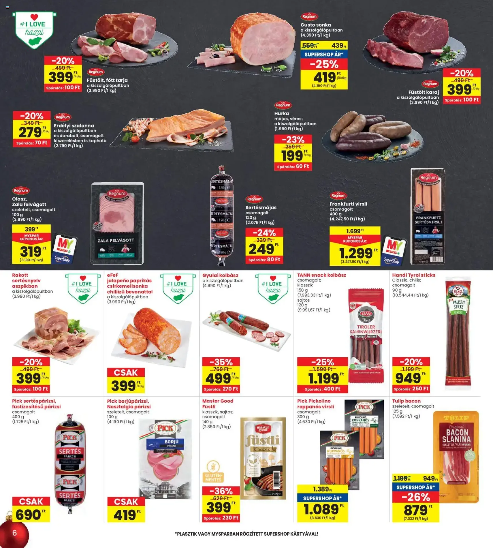 Interspar Akciós újság - 2025.11.27. érvényes szórólap 6 oldal 20 oldalból