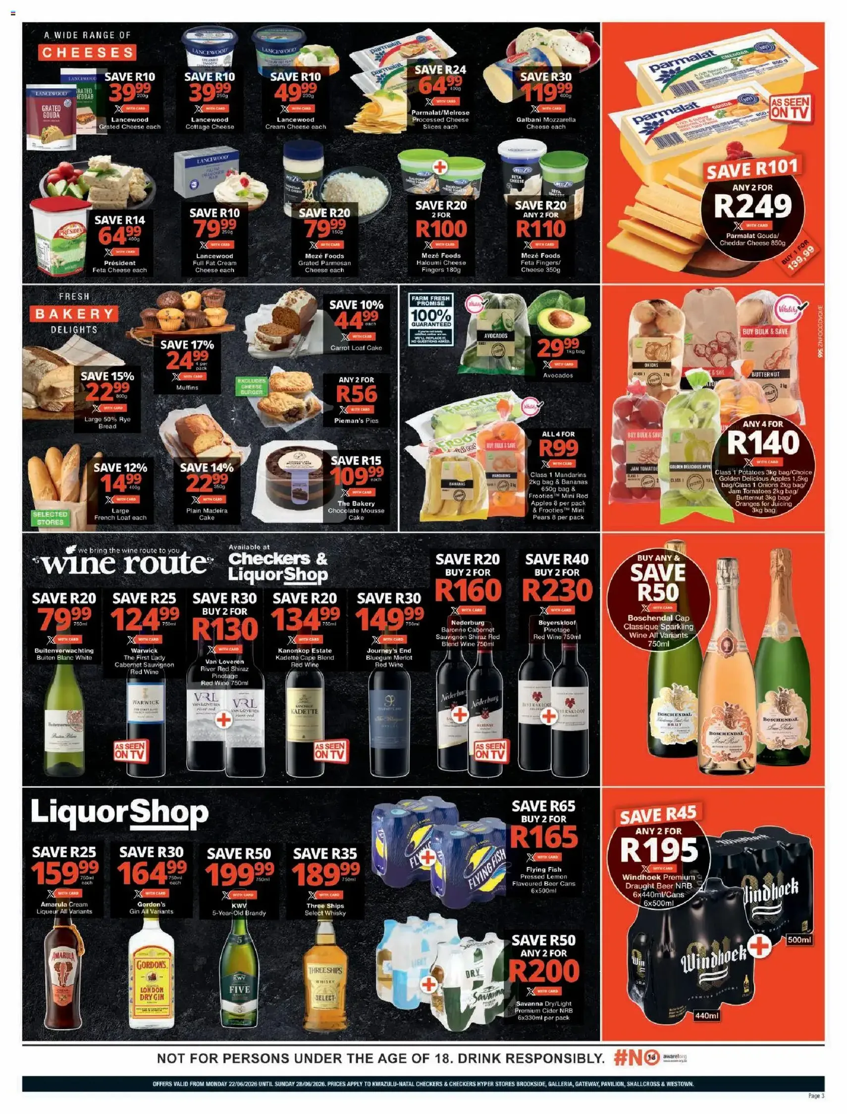 Checkers Specials - valid flyer from 22/06/2026, page 3 of 12