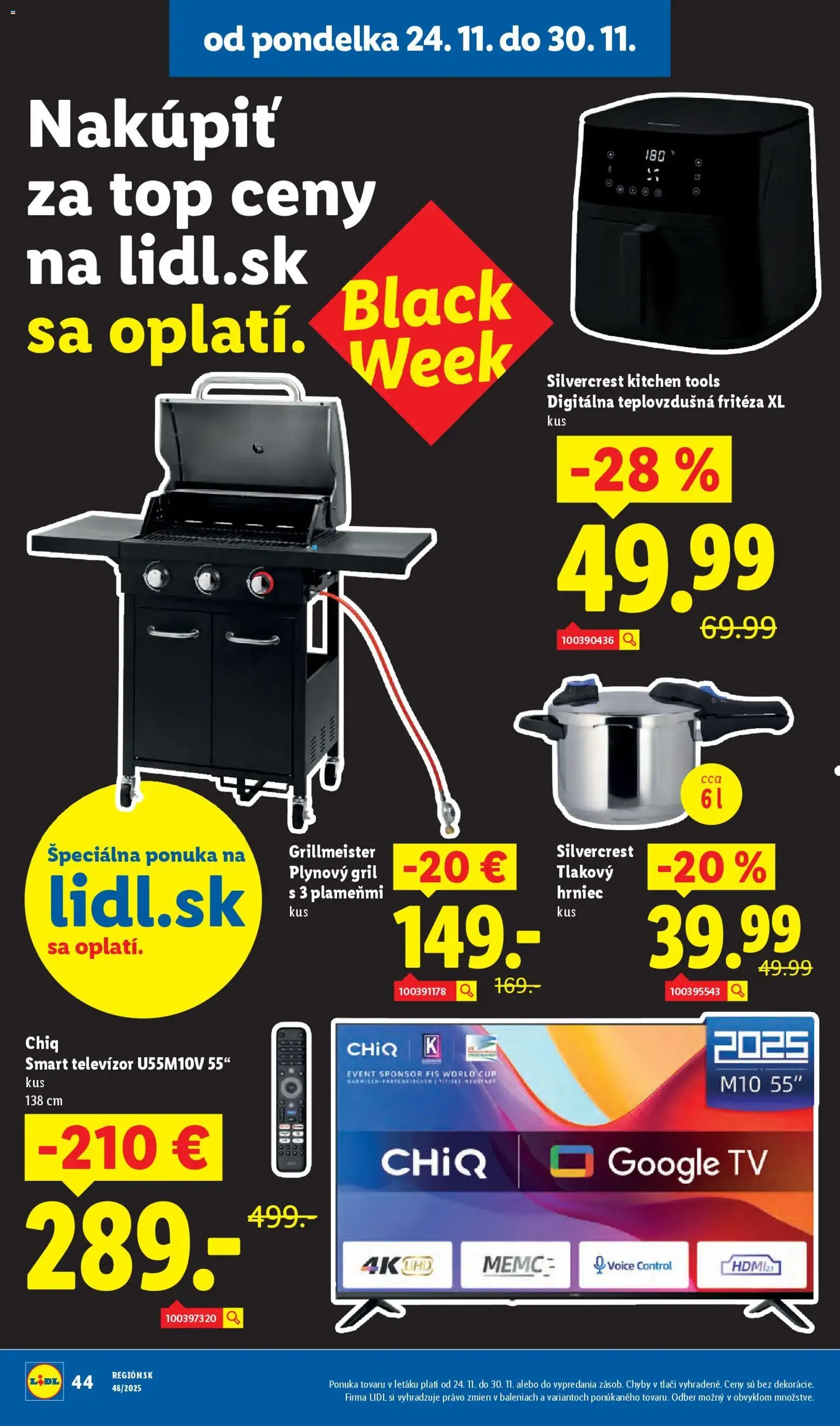 Lidl Black Friday - platný leták od 24.11.2025 strana 50 z 90