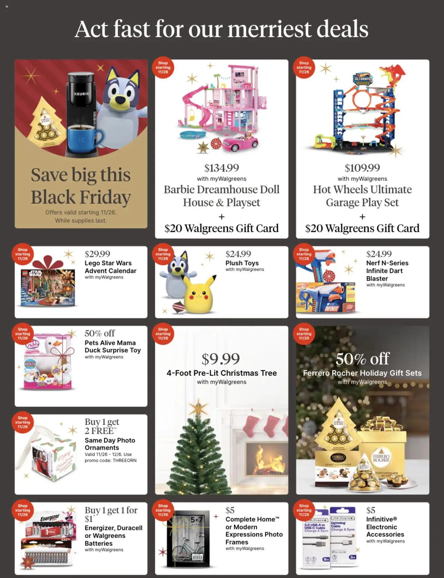 Walgreens Black Friday - valid flyer from 11/26/2025, page 2 of 3