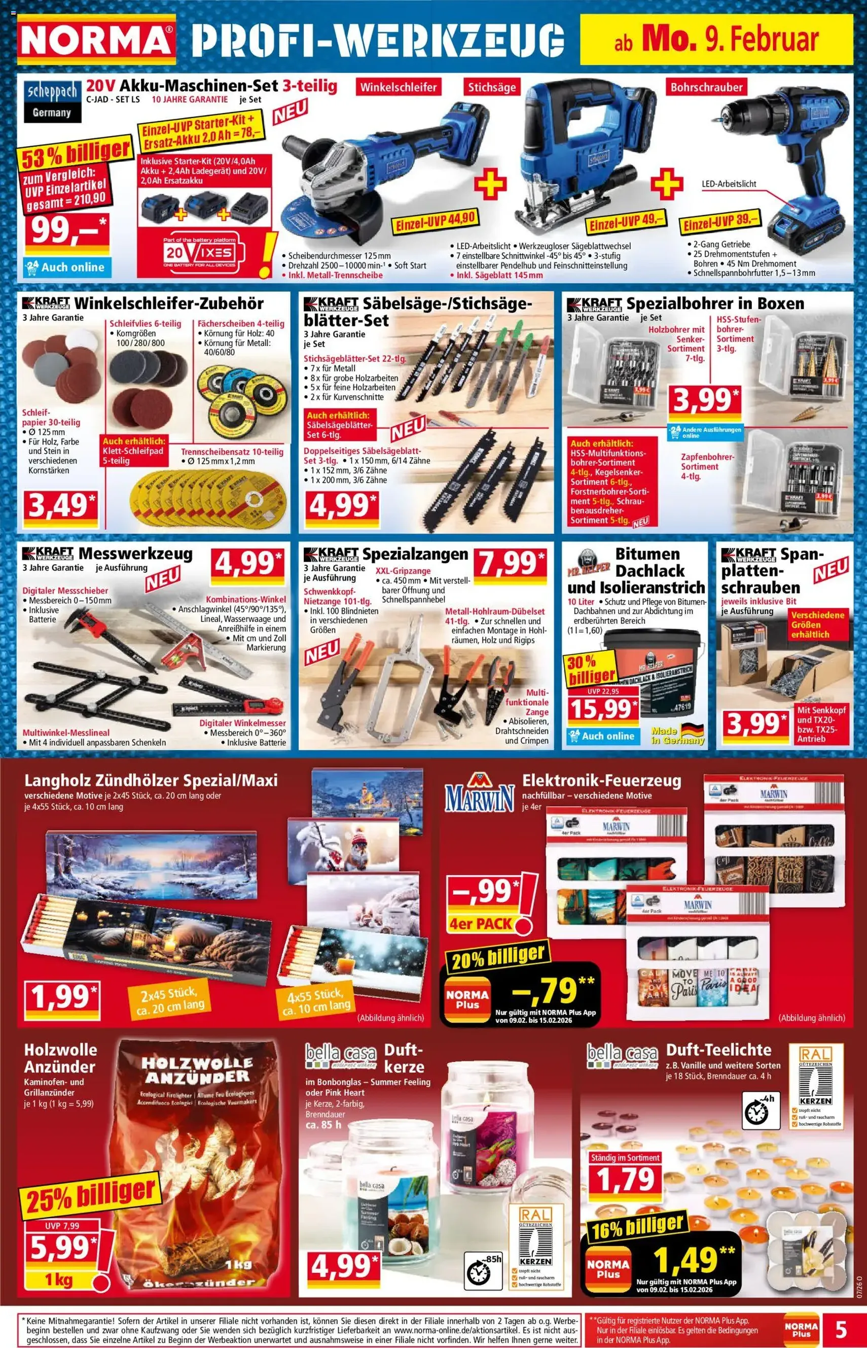 Norma Prospekt - Gültiger Prospekt ab 09.02.2026, Seite 5 von insgesamt 20