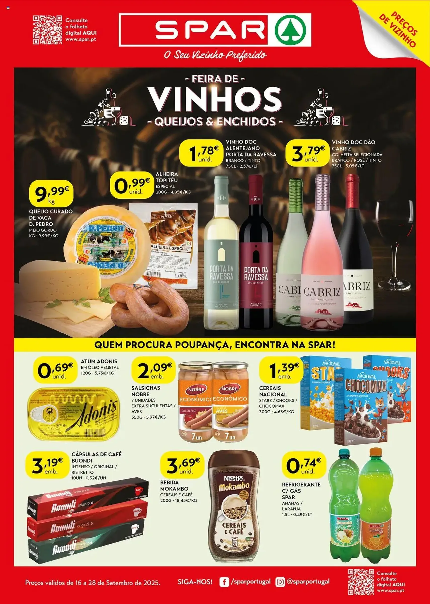 Spar folheto - folheto válido a partir de 16/09/2025 página 1 de 8