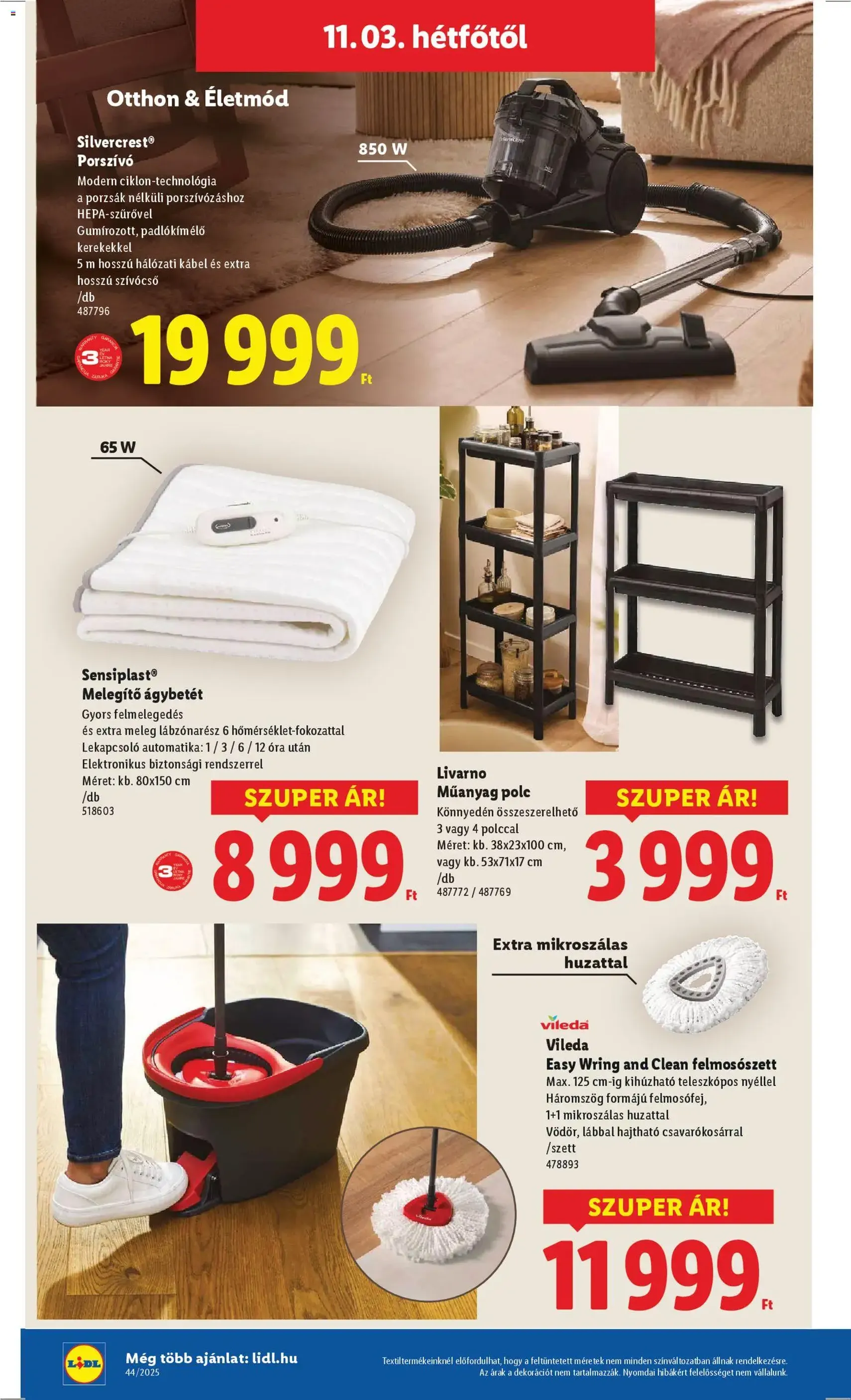 Lidl Akciós újság - 2025.10.30. érvényes szórólap 38 oldal 66 oldalból Lidl Akciós újság - 2025.10.30. érvényes szórólap 38 oldal 66 oldalból