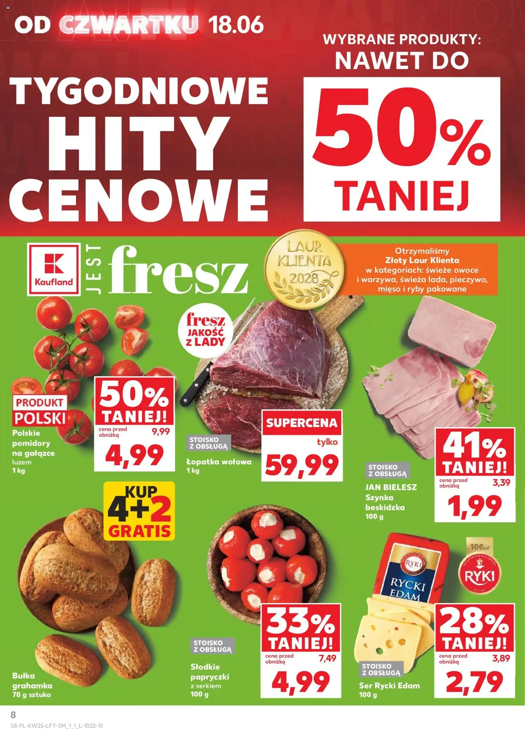 Kaufland gazetka - ważny gazetka od 18.06.2026 strona 8 z 70
