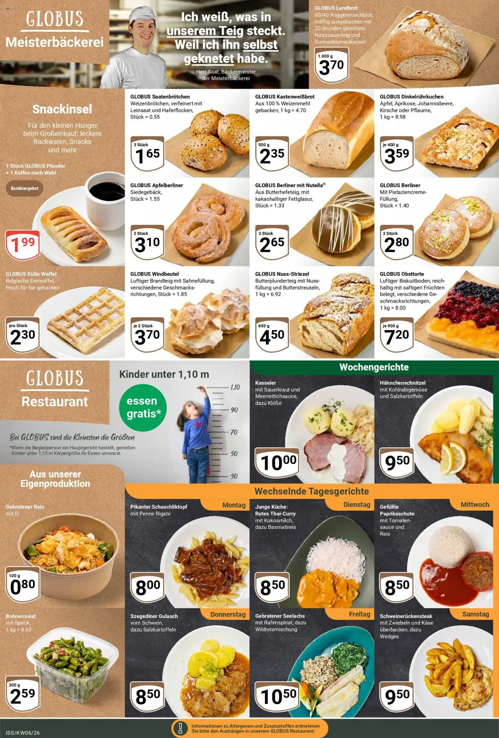 Globus Prospekt - Gültiger Prospekt ab 02.02.2026, Seite 7 von insgesamt 27