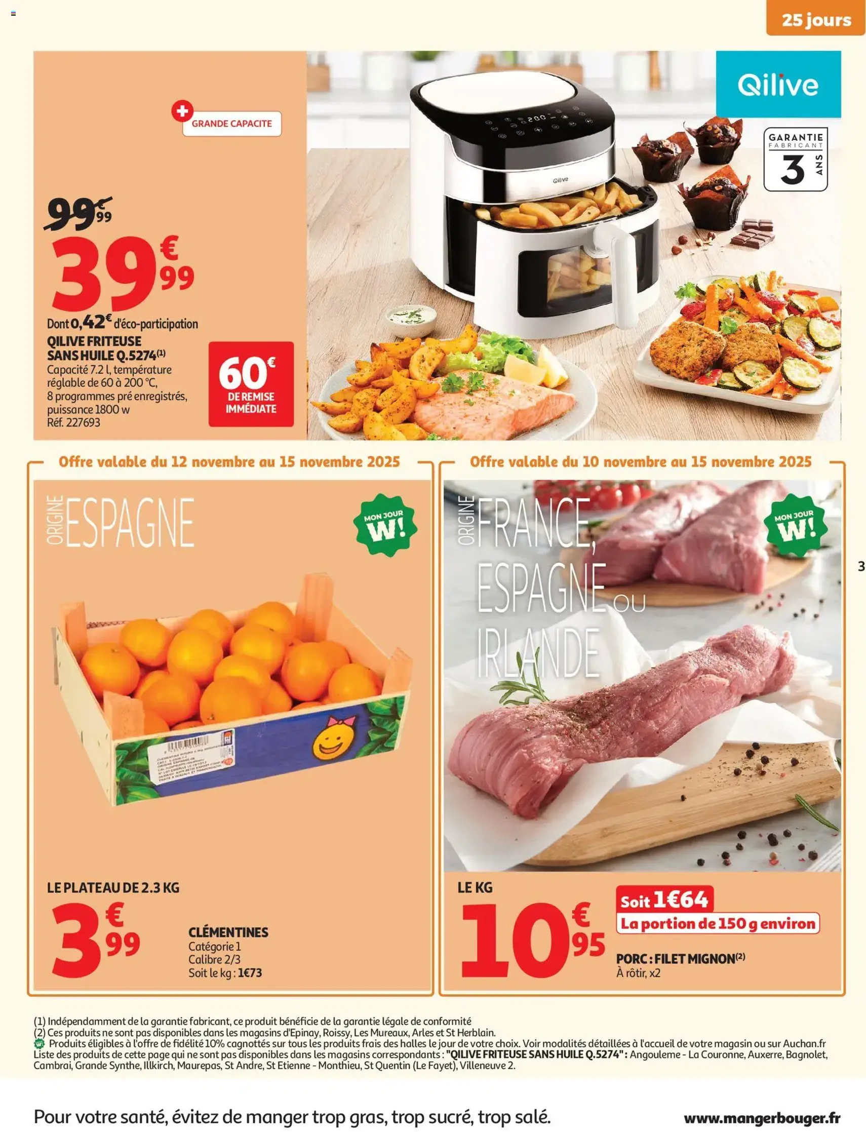 Auchan prospectus - brochure valable à partir du 12/11/2025, page 3 sur 46