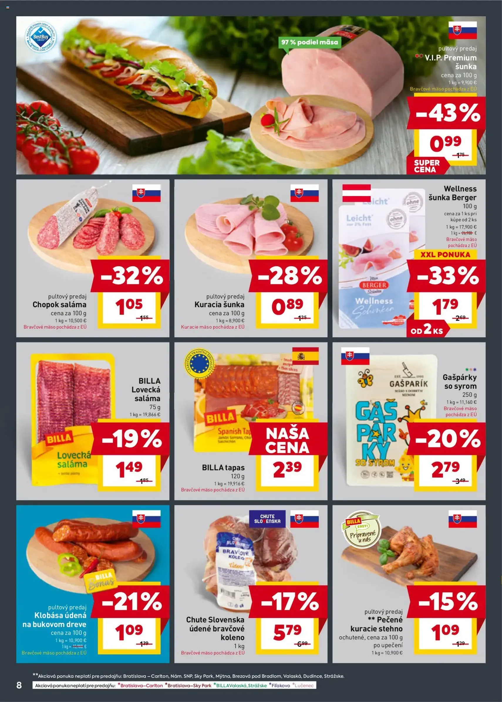 Billa leták - platný leták od 25.02.2026 strana 8 z 24