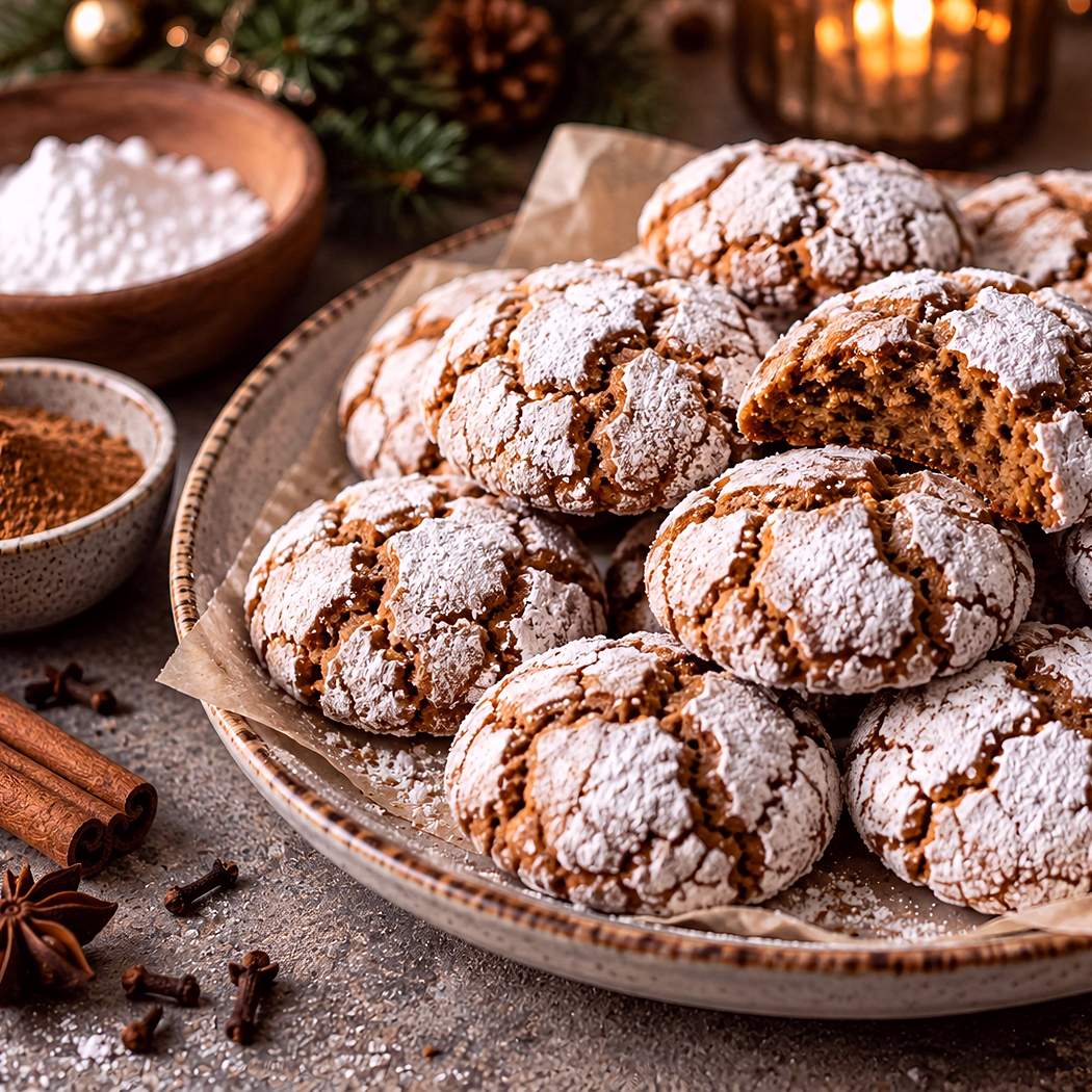 Perníčkové crinkles