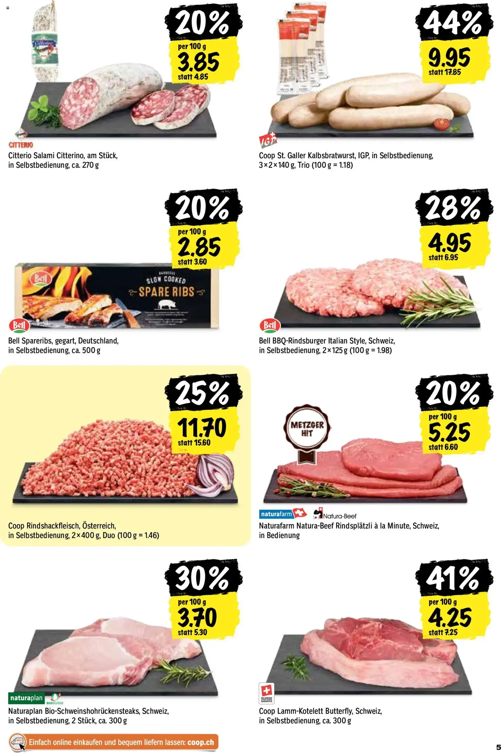 Coop aktionen - Gültiger Prospekt ab 11.06.2026, Seite 5 von insgesamt 28