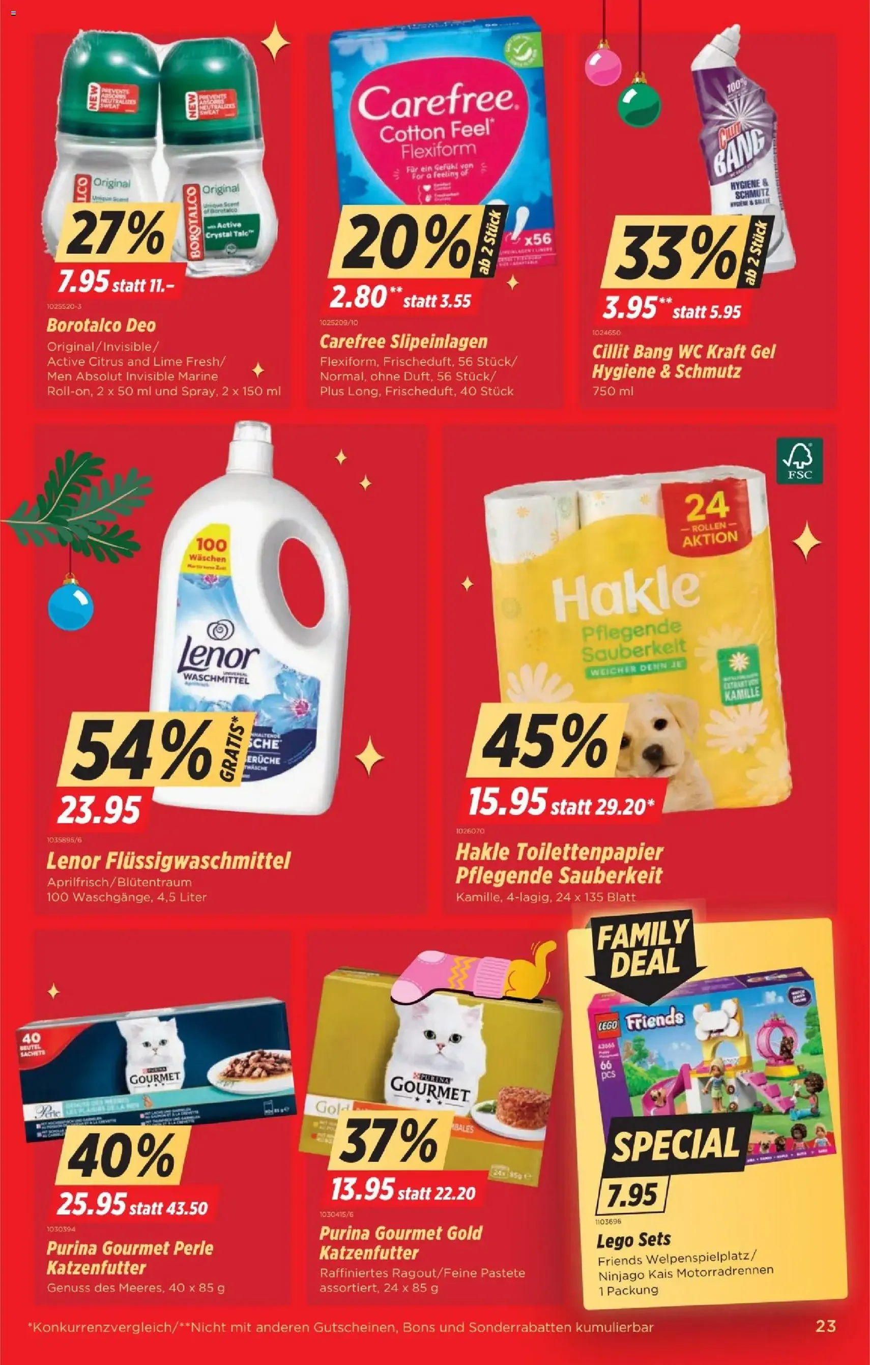 Denner Aktionen - Gültiger Prospekt ab 02.12.2025, Seite 23 von insgesamt 24