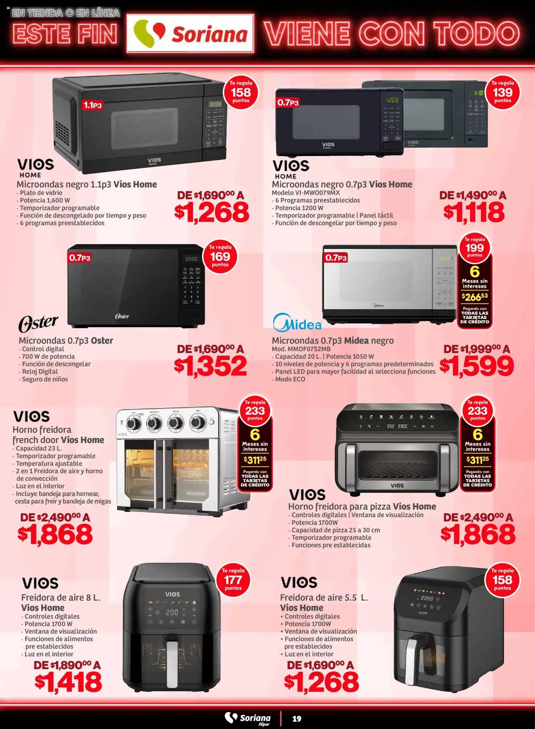 Soriana - Este fin Soriana viene con todo Híper Nacional - folleto válido desde 29/10/2025 página 19 de 35 Soriana - Este fin Soriana viene con todo Híper Nacional - folleto válido desde 29/10/2025 página 19 de 35