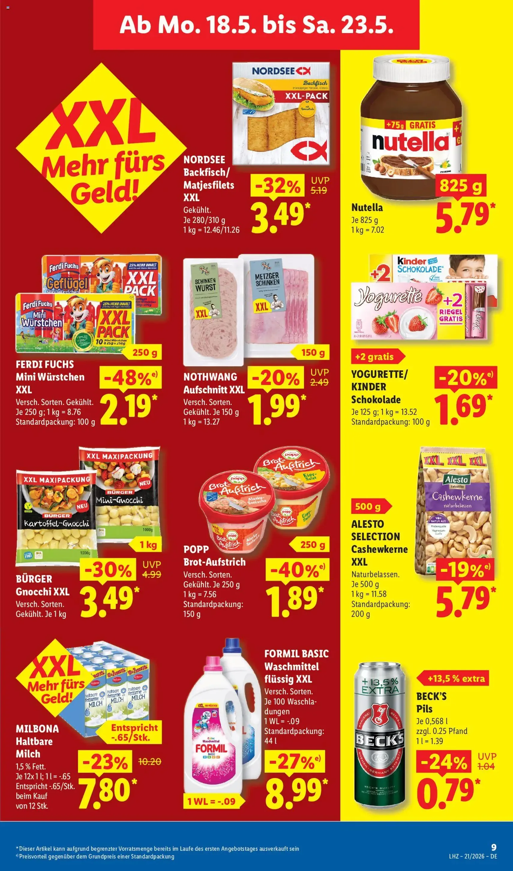 Lidl Prospekt - Gültiger Prospekt ab 18.05.2026, Seite 17 von insgesamt 71
