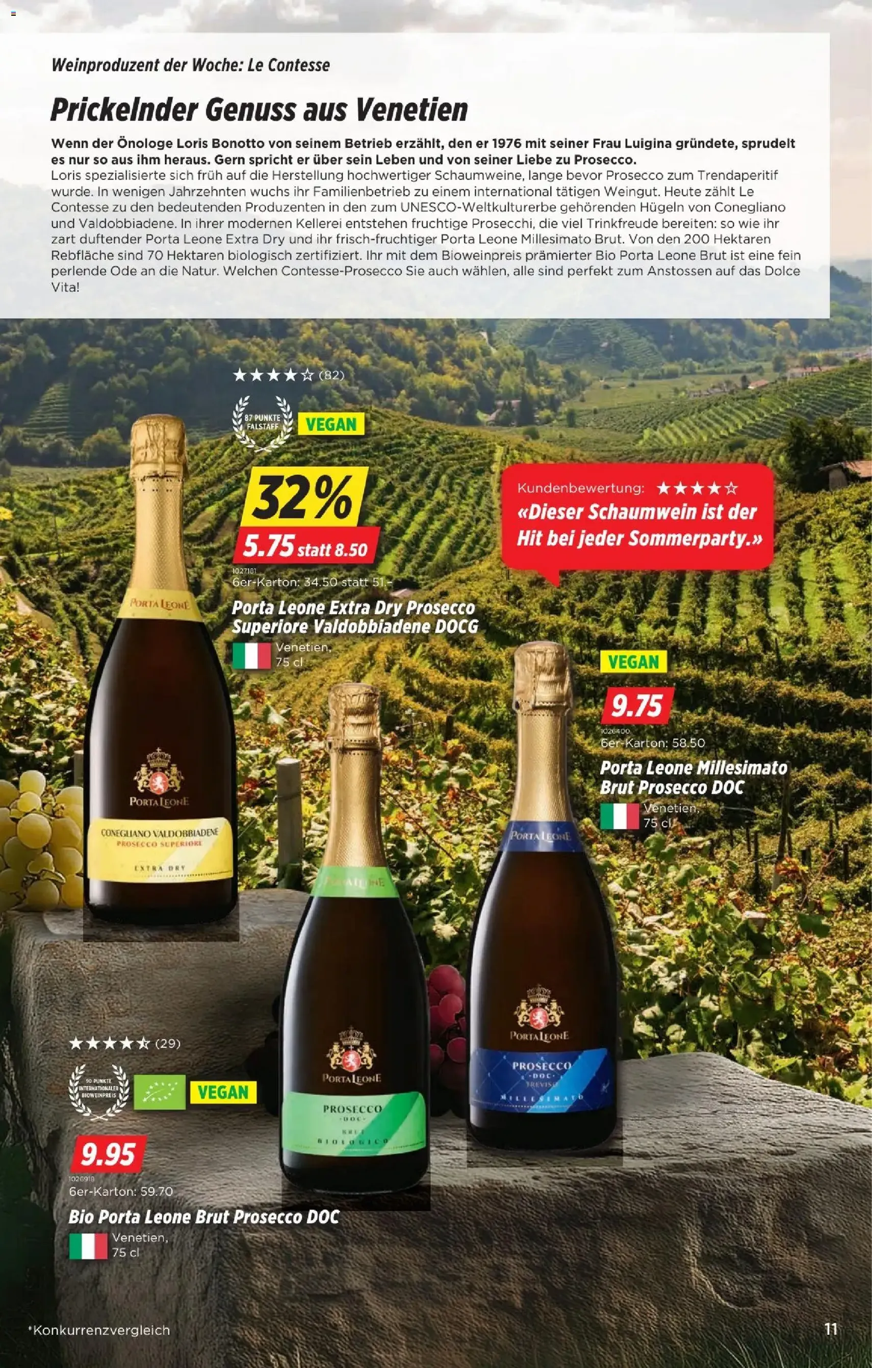 Denner aktionen - Gültiger Prospekt ab 03.09.2026, Seite 11 von insgesamt 20