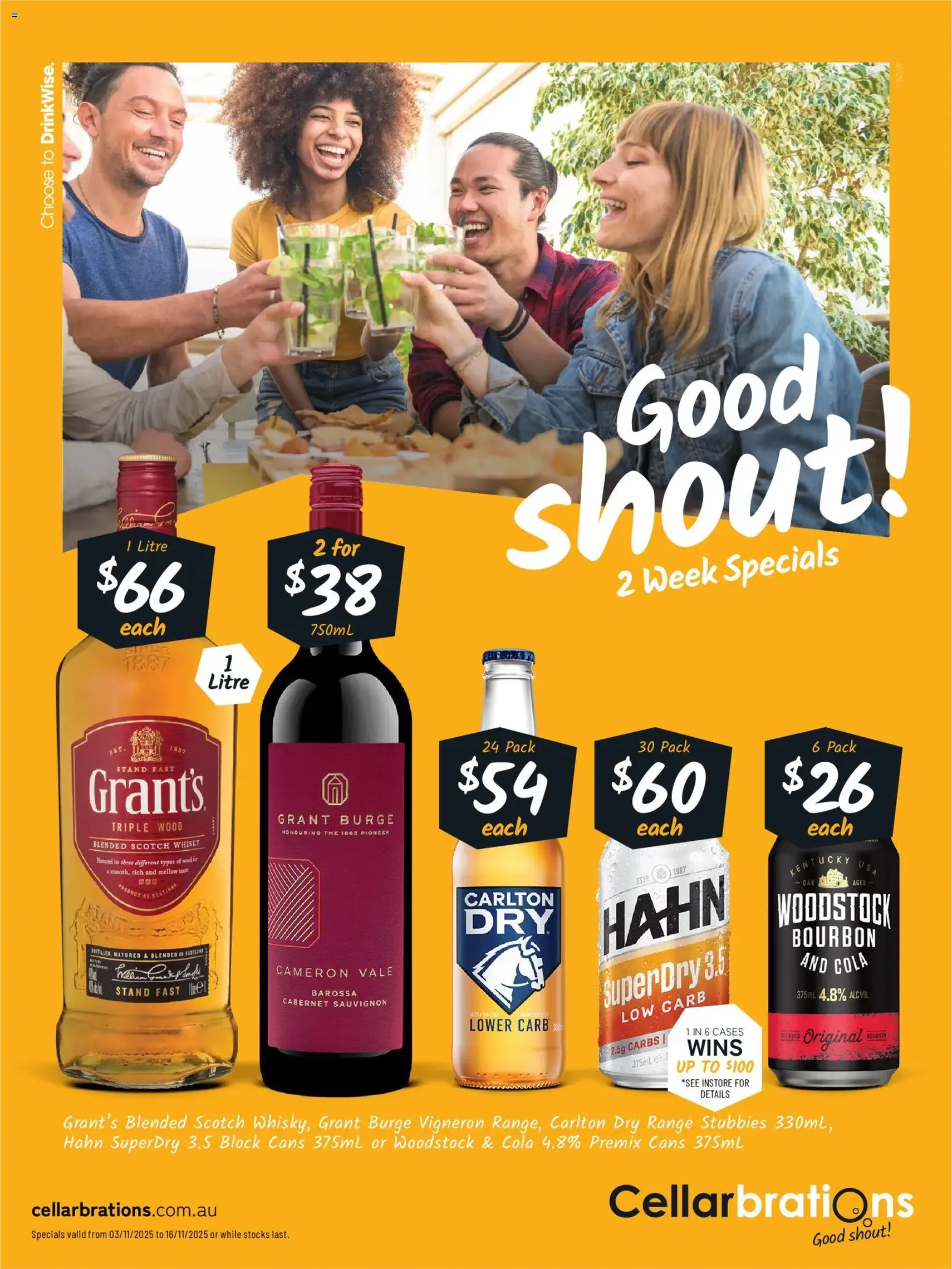 Cellarbrations Catalogue - valid flyer from 03/11/2025, page 1 of 3