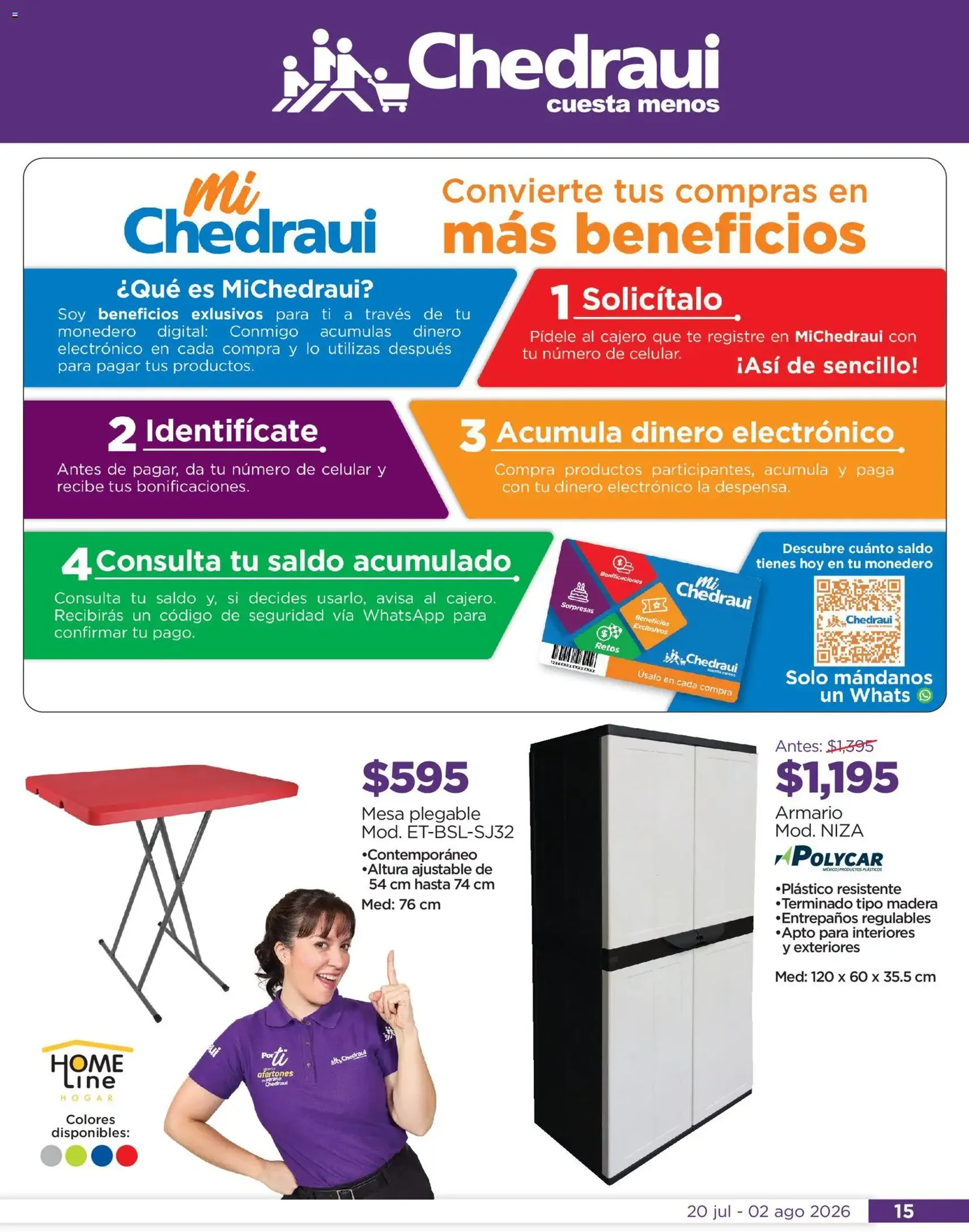 Chedraui folleto - folleto válido desde 20/07/2026 página 15 de 16