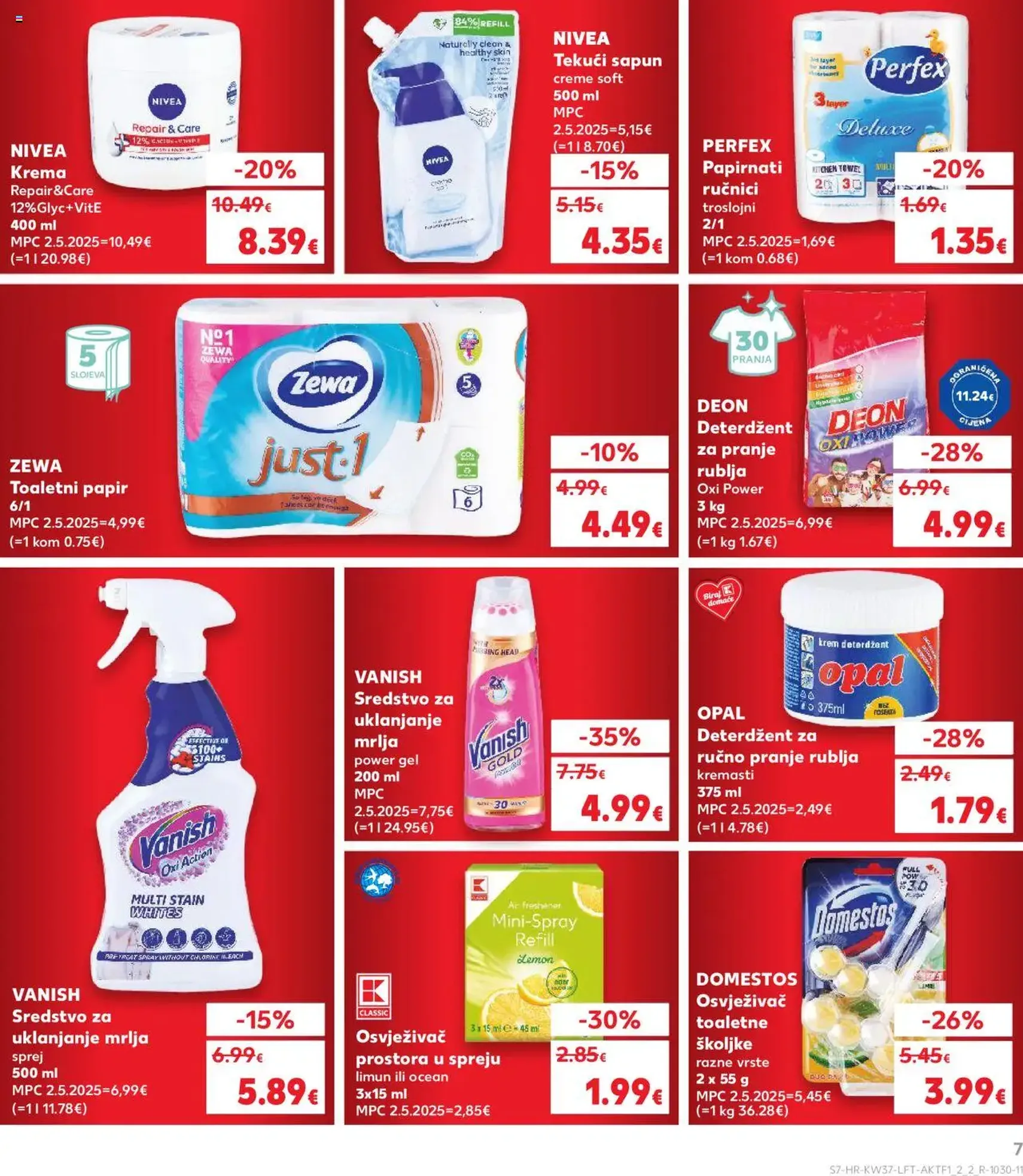 Kaufland HR - Osijek - 2025.09.10. érvényes szórólap 7 oldal 40 oldalból