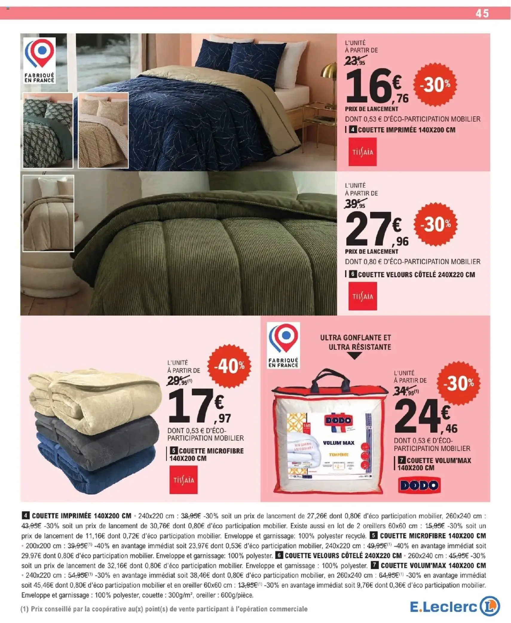 E.Leclerc catalogue - brochure valable à partir du 13/10/2026, page 45 sur 48
