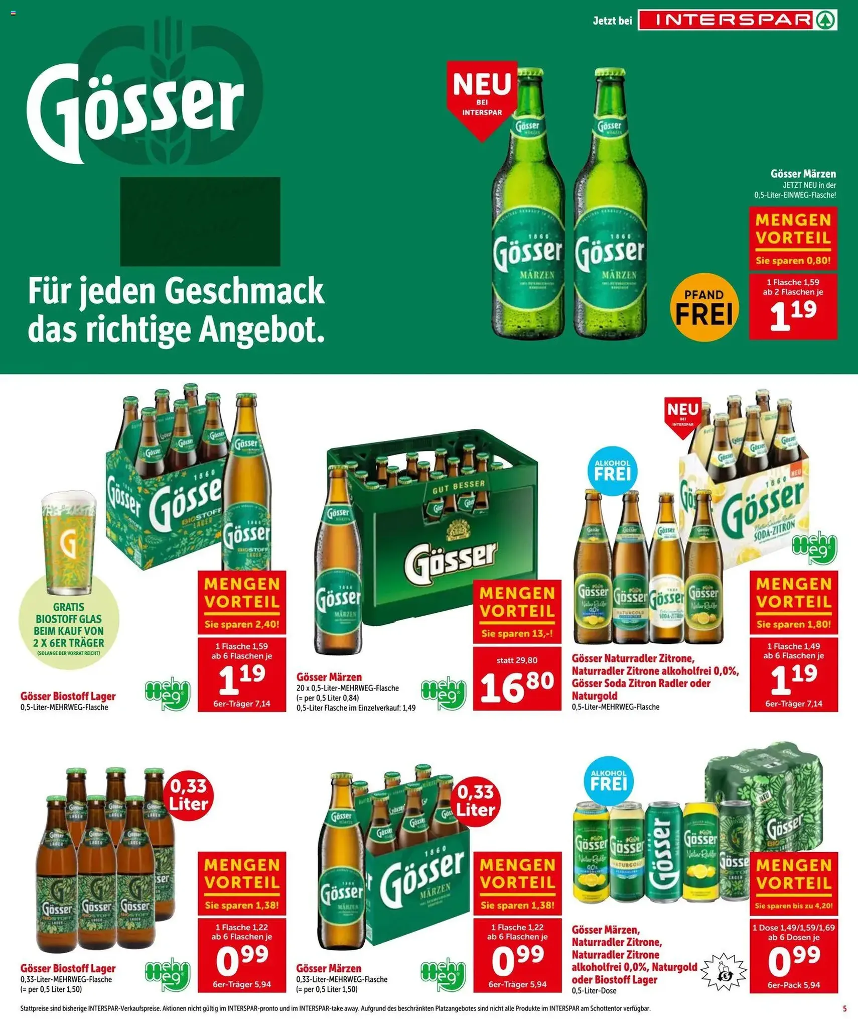 Interspar - Flugblatt - Gültiger Prospekt ab 28.05.2026, Seite 5 von insgesamt 16