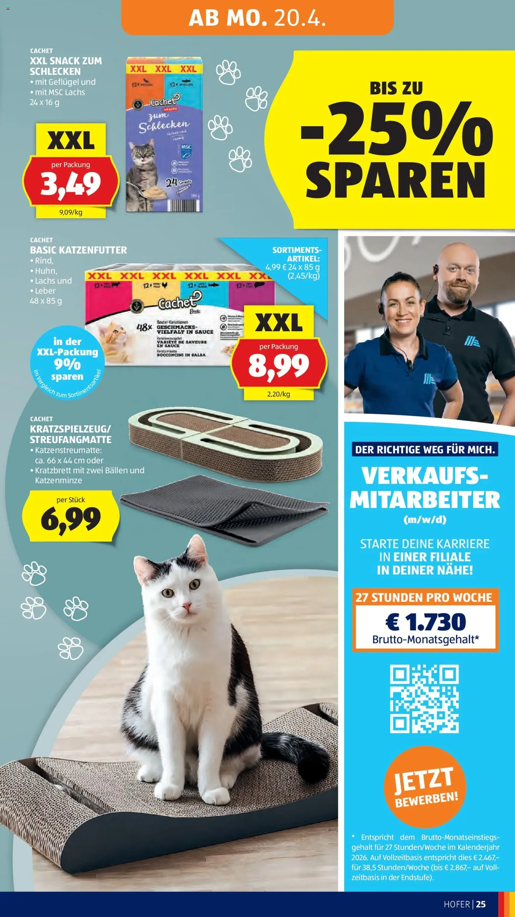 Hofer Flugblatt - Gültiger Prospekt ab 20.04.2026, Seite 29 von insgesamt 45