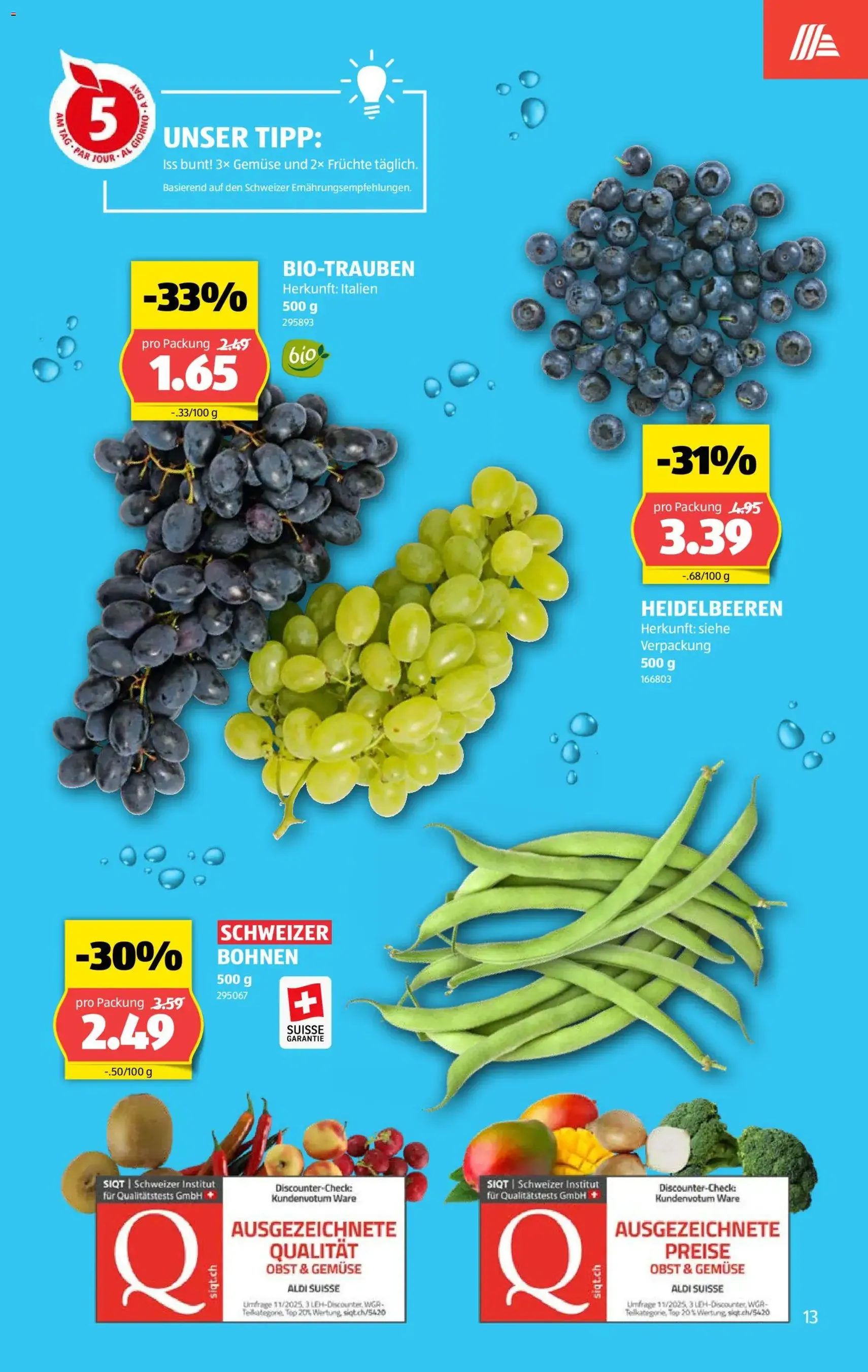 Aldi aktionen - Gültiger Prospekt ab 23.07.2026, Seite 13 von insgesamt 44