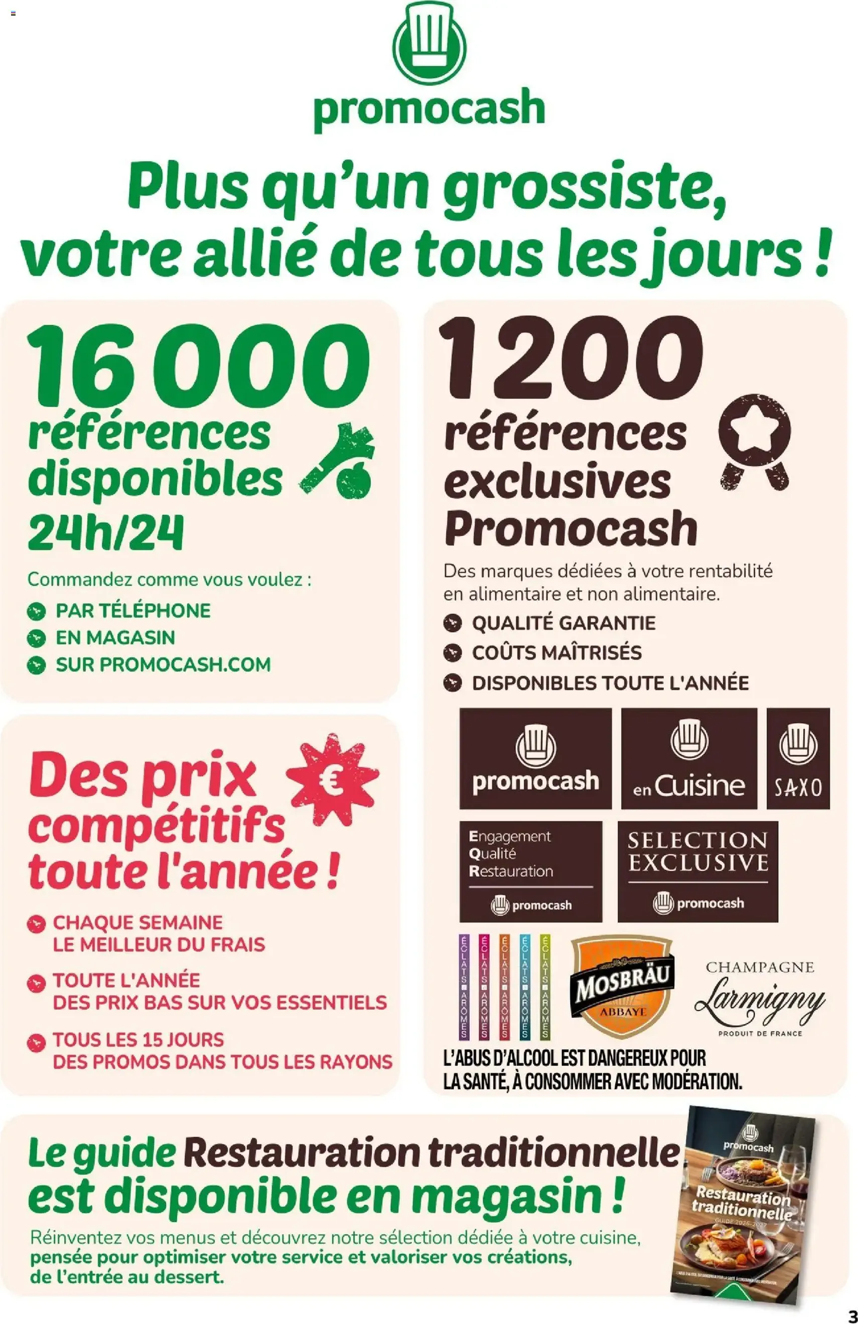 Promocash catalogue - brochure valable à partir du 13/08/2026, page 3 sur 24
