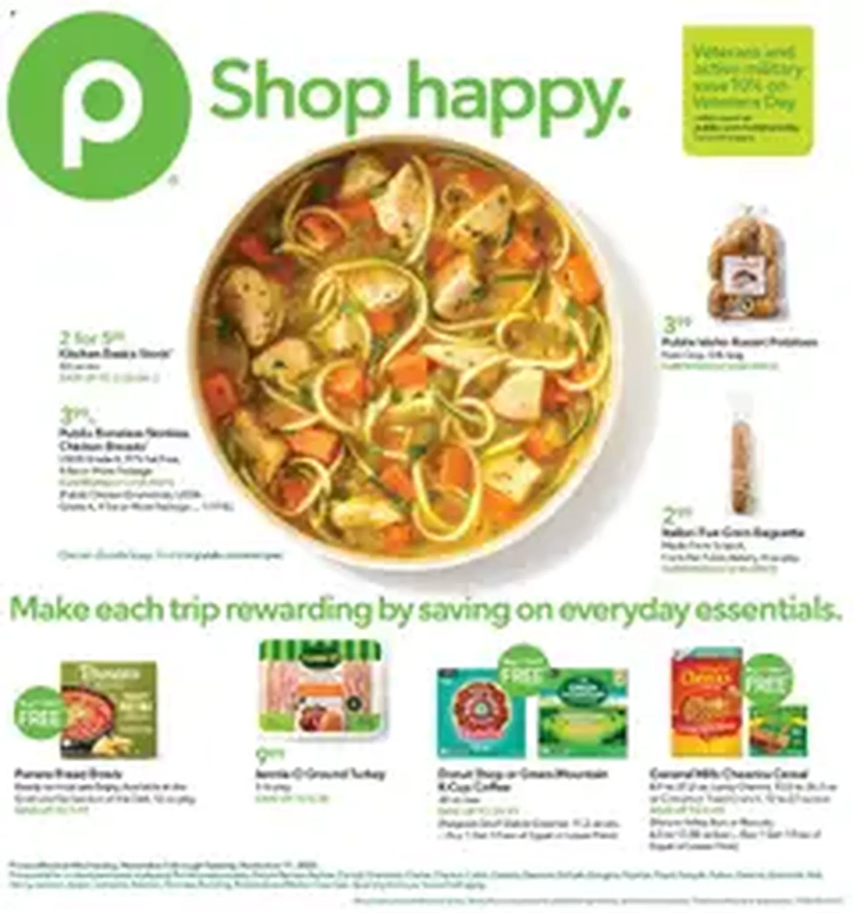 Publix Weekly Ad - valid flyer from 11/05/2025, page 1 of 1