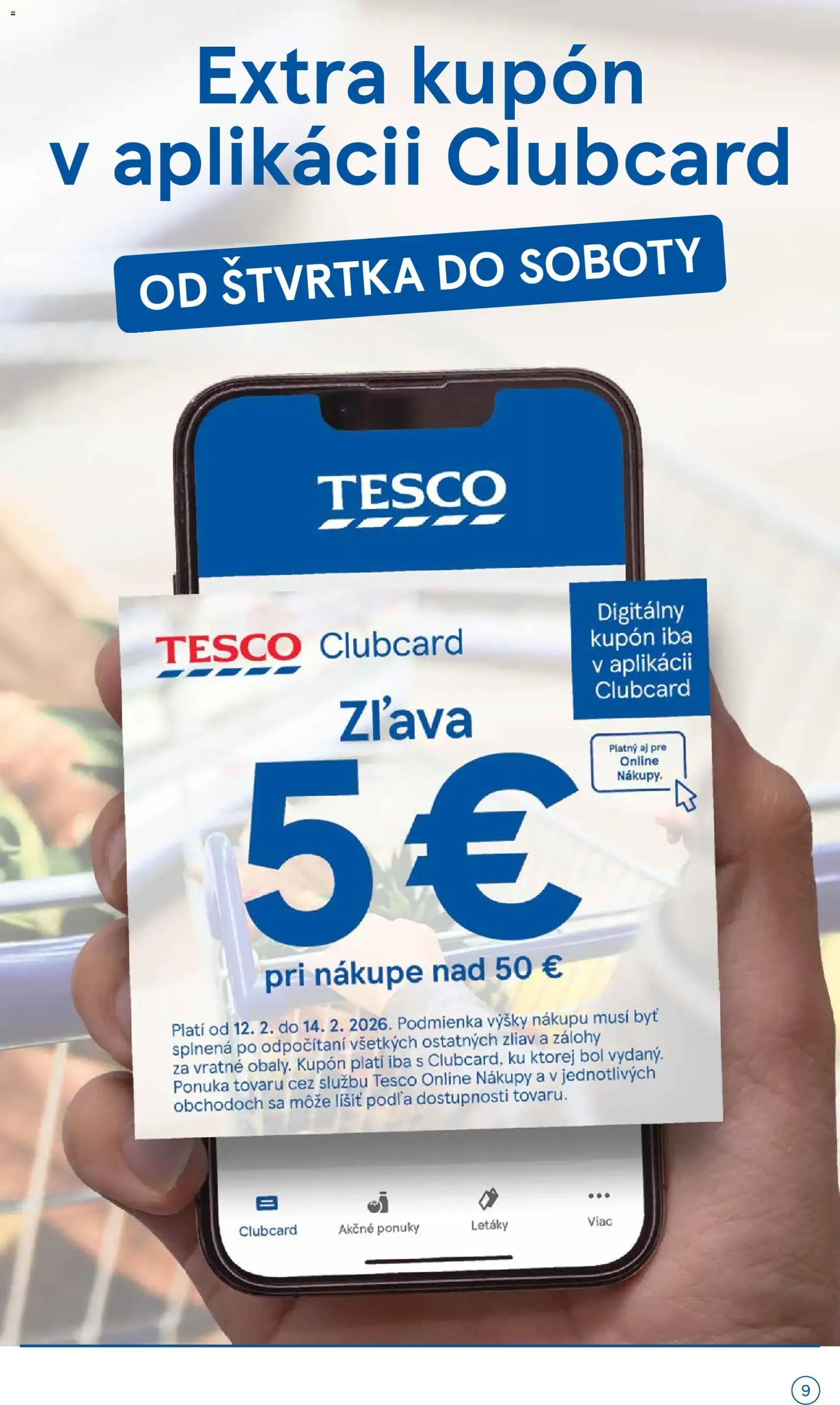 Tesco Hypermarket - leták - platný leták od 11.02.2026 strana 9 z 46