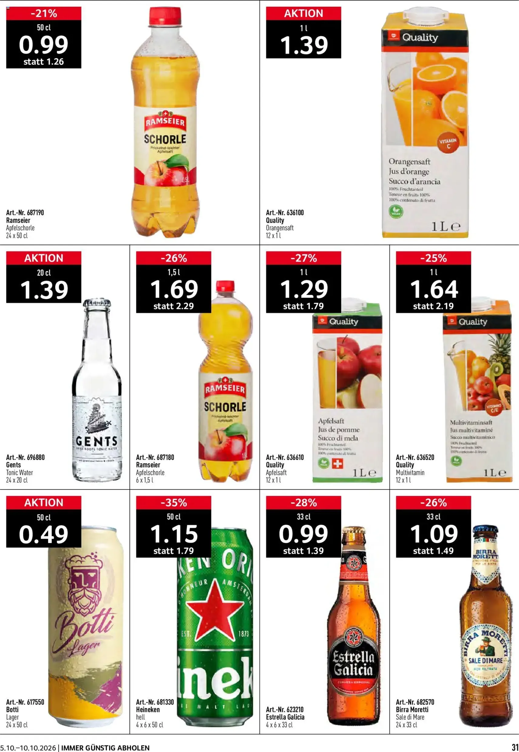 Prodega aktionen - Gültiger Prospekt ab 05.10.2026, Seite 31 von insgesamt 40