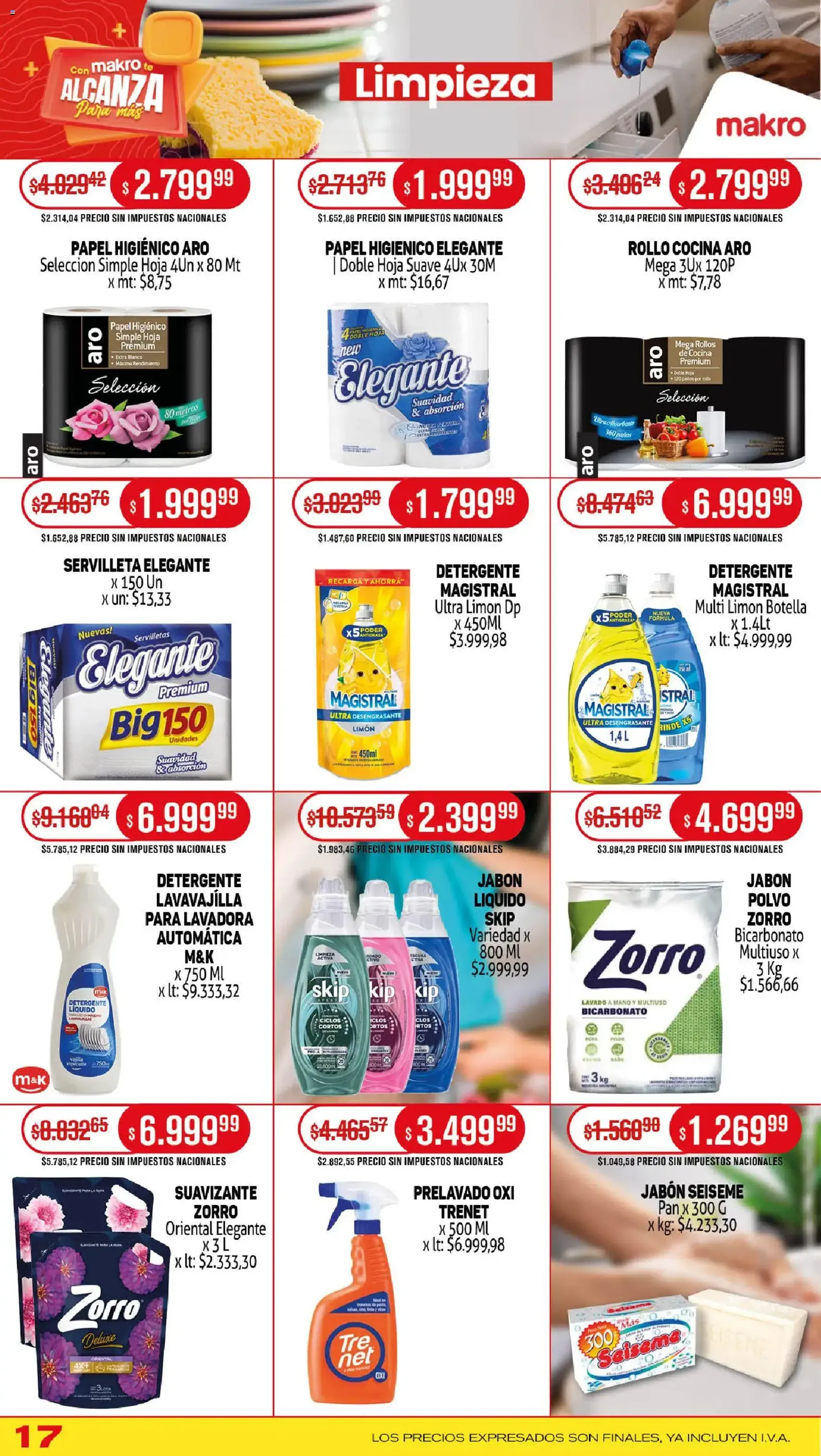 Makro ofertas - folleto válido desde 30/10/2025 página 17 de 20 Makro ofertas - folleto válido desde 30/10/2025 página 17 de 20