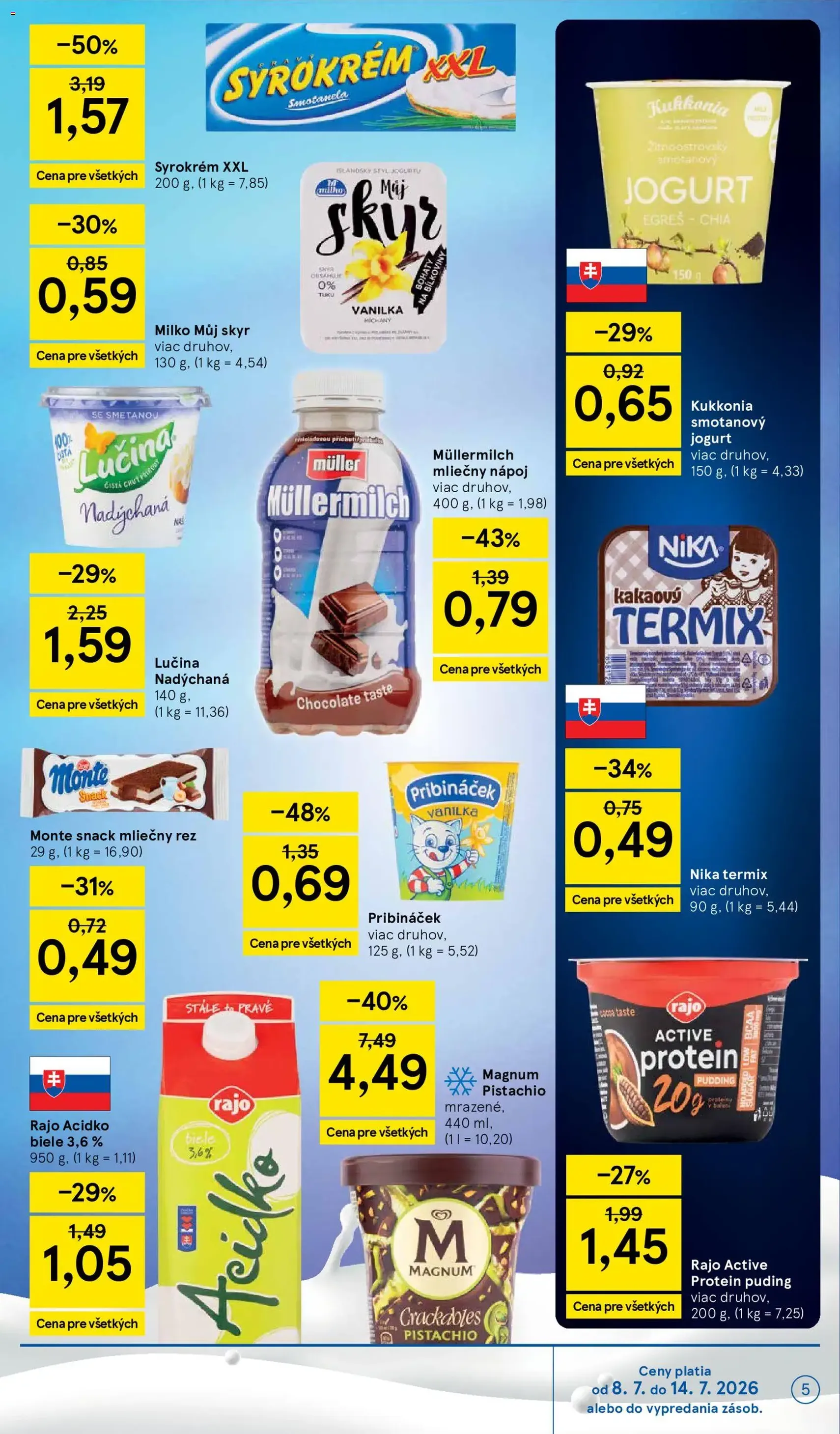 Tesco Hypermarket - leták - platný leták od 08.07.2026 strana 5 z 48