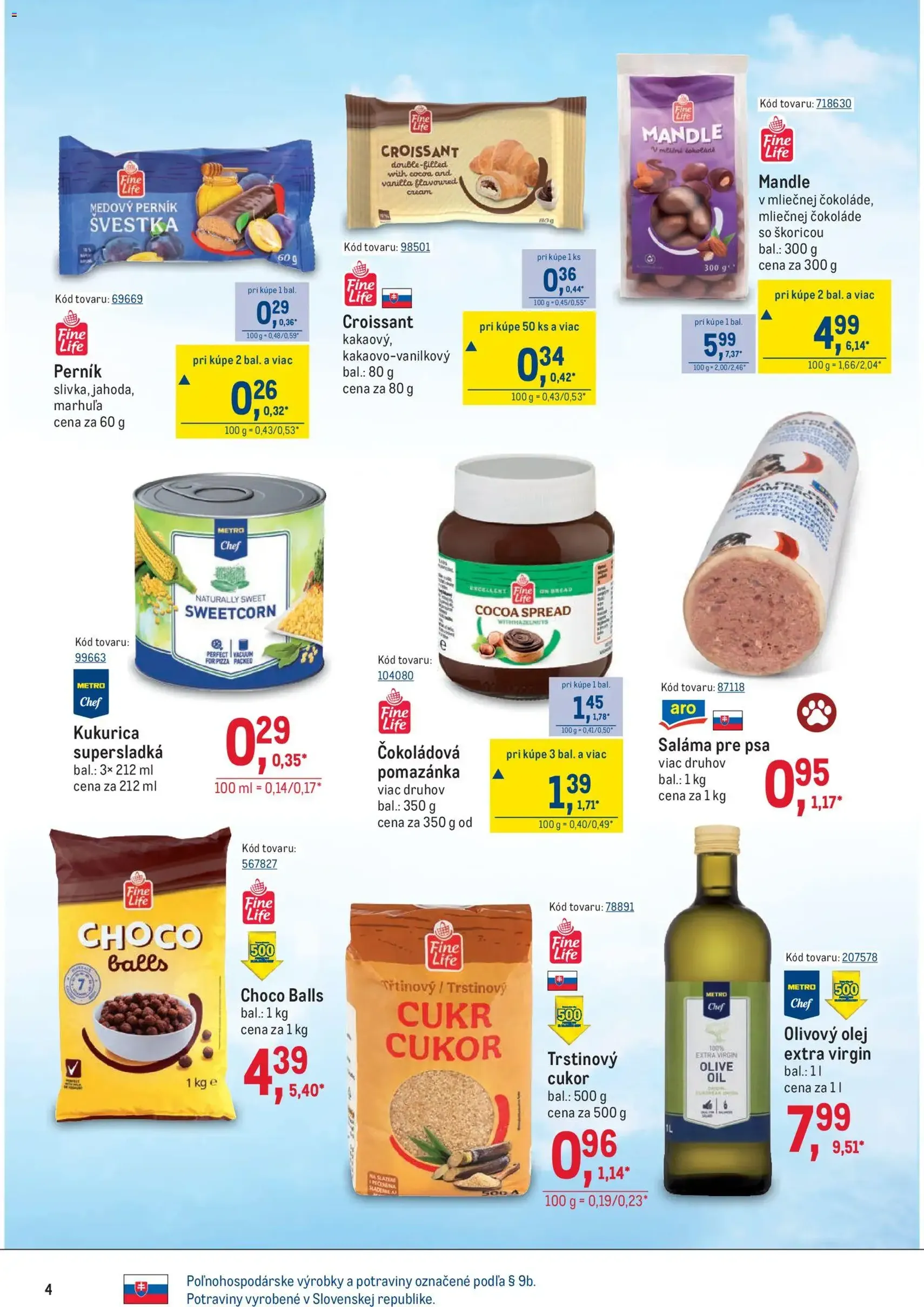 Metro leták - platný leták od 08.04.2026 strana 4 z 40