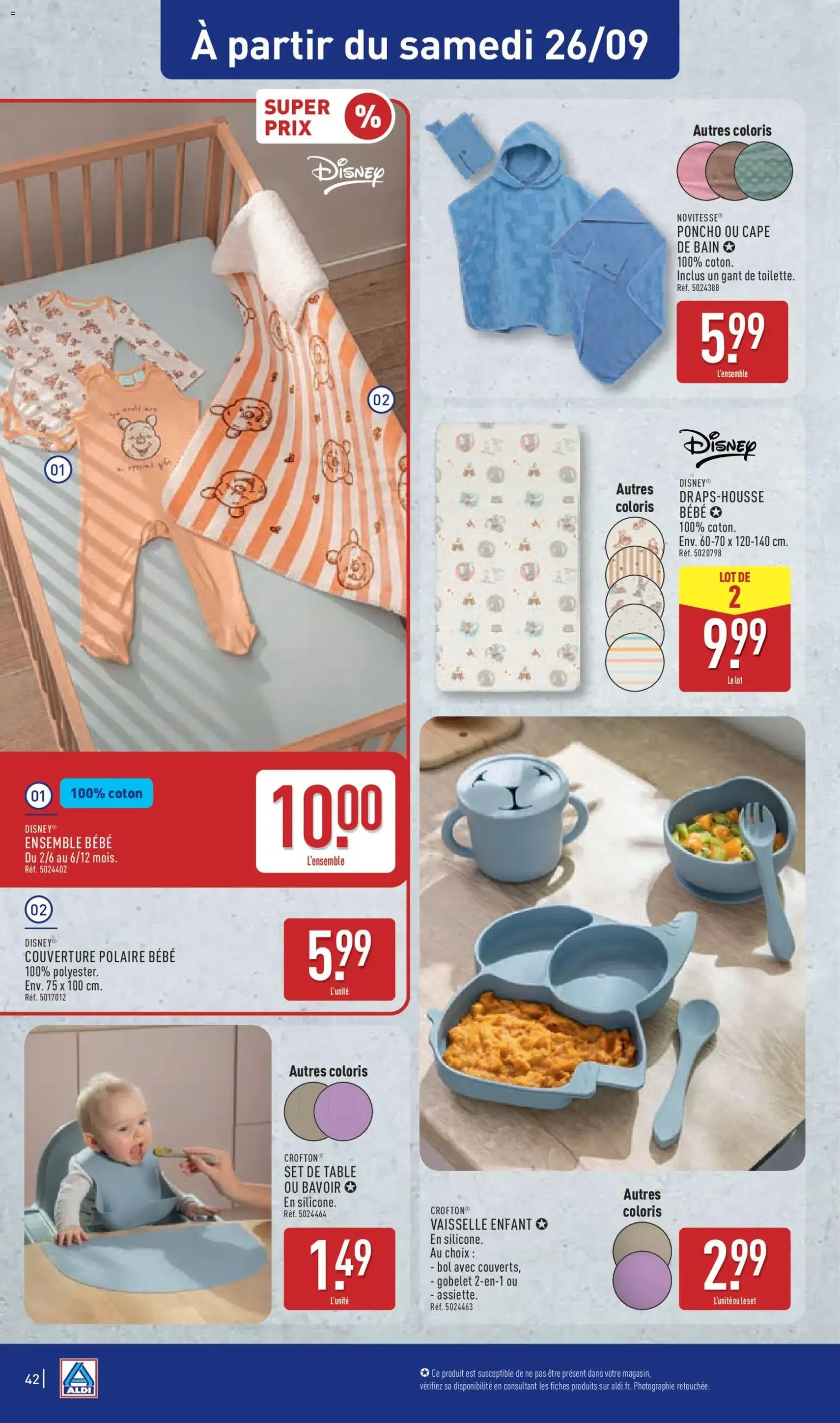 Aldi catalogue - brochure valable à partir du 22/09/2026, page 44 sur 52