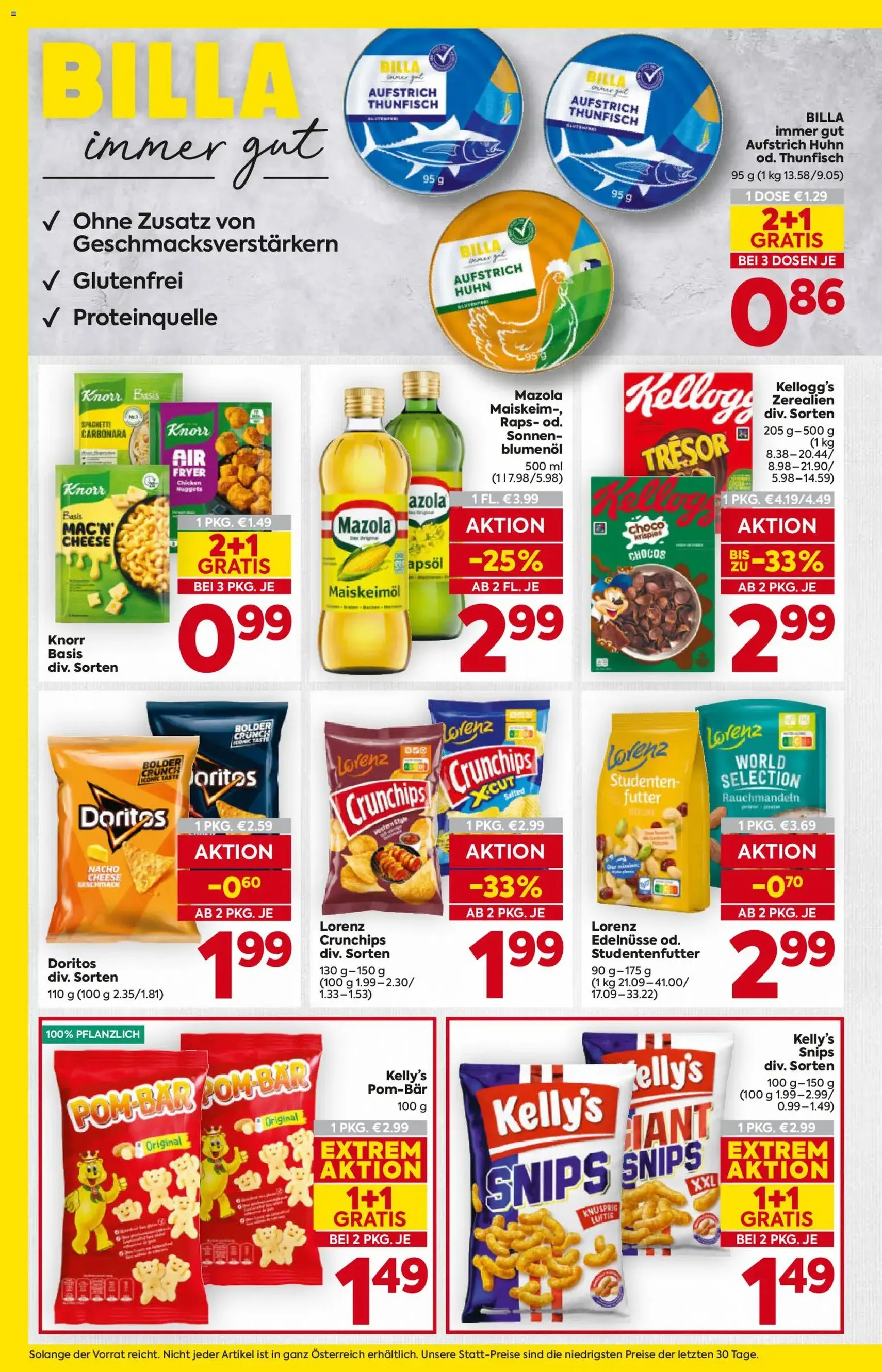 Billa - Flugblatt - Gültiger Prospekt ab 18.06.2026, Seite 12 von insgesamt 16
