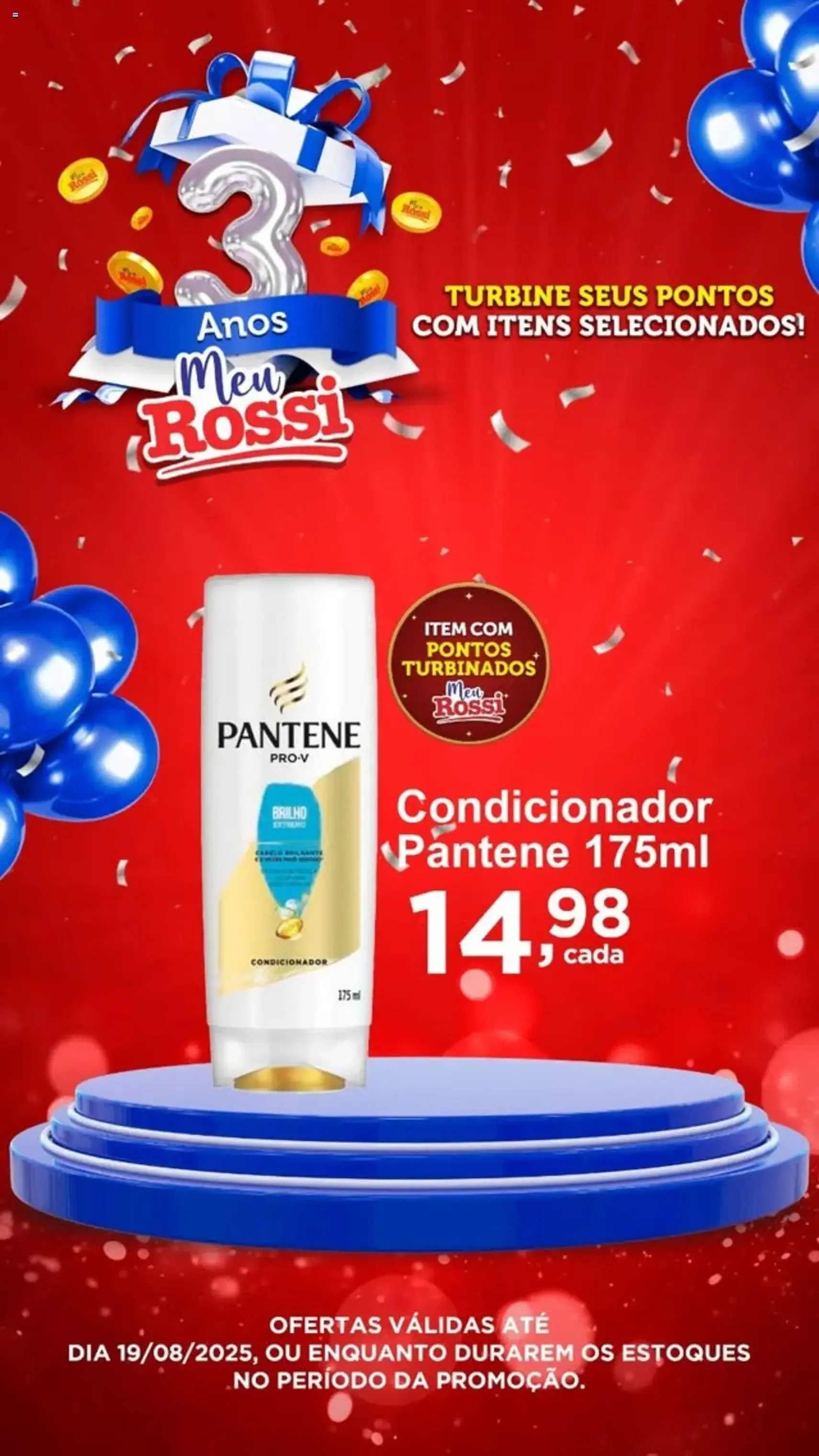 Rossi Supermercados - Ofertas da semana - folheto válido a partir de 14/08/2025 página 1 de 4