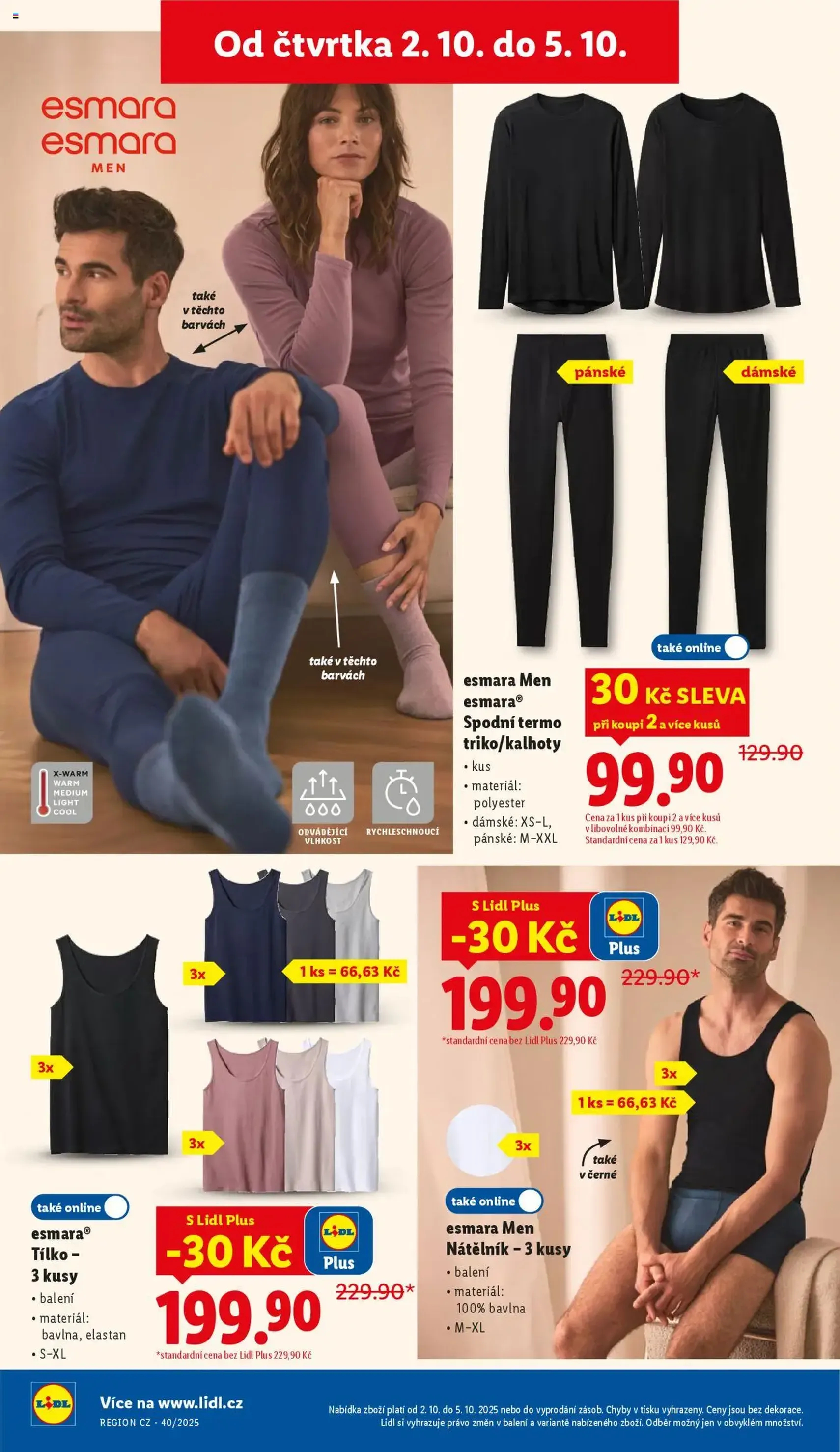 Lidl leták - platný leták od 02.10.2025 strana 38 z 39