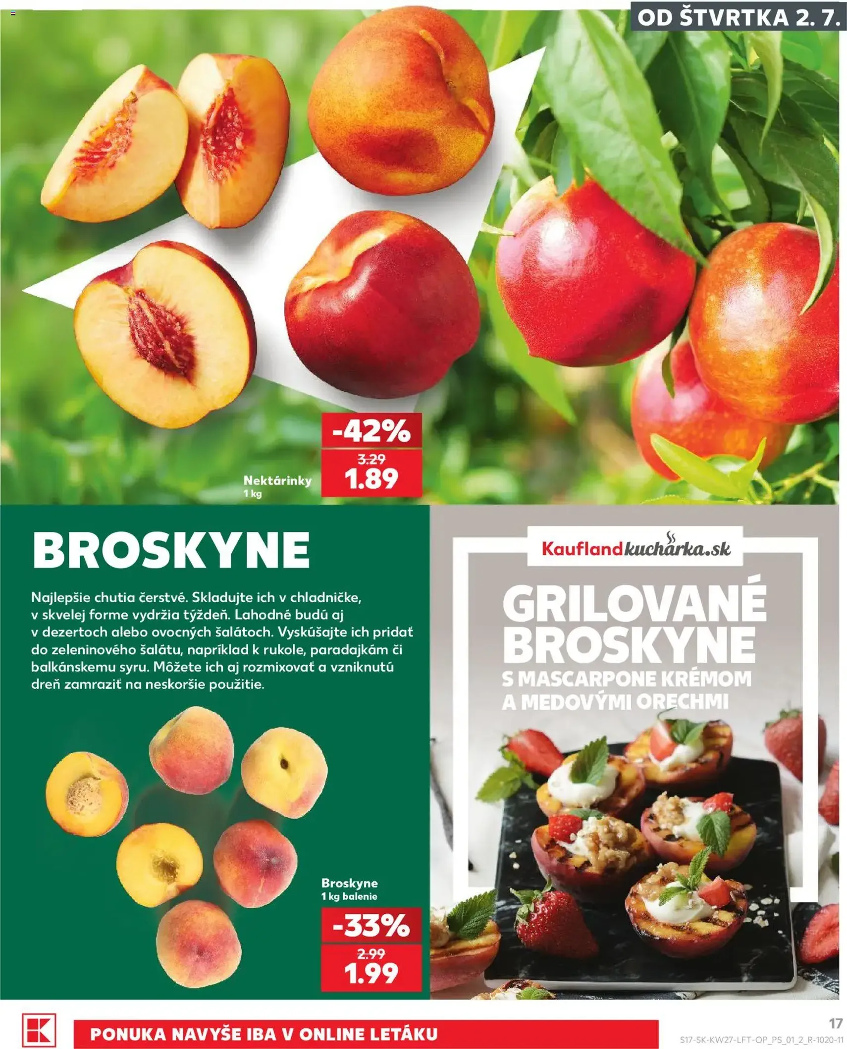 Kaufland leták - platný leták od 02.07.2026 strana 17 z 80