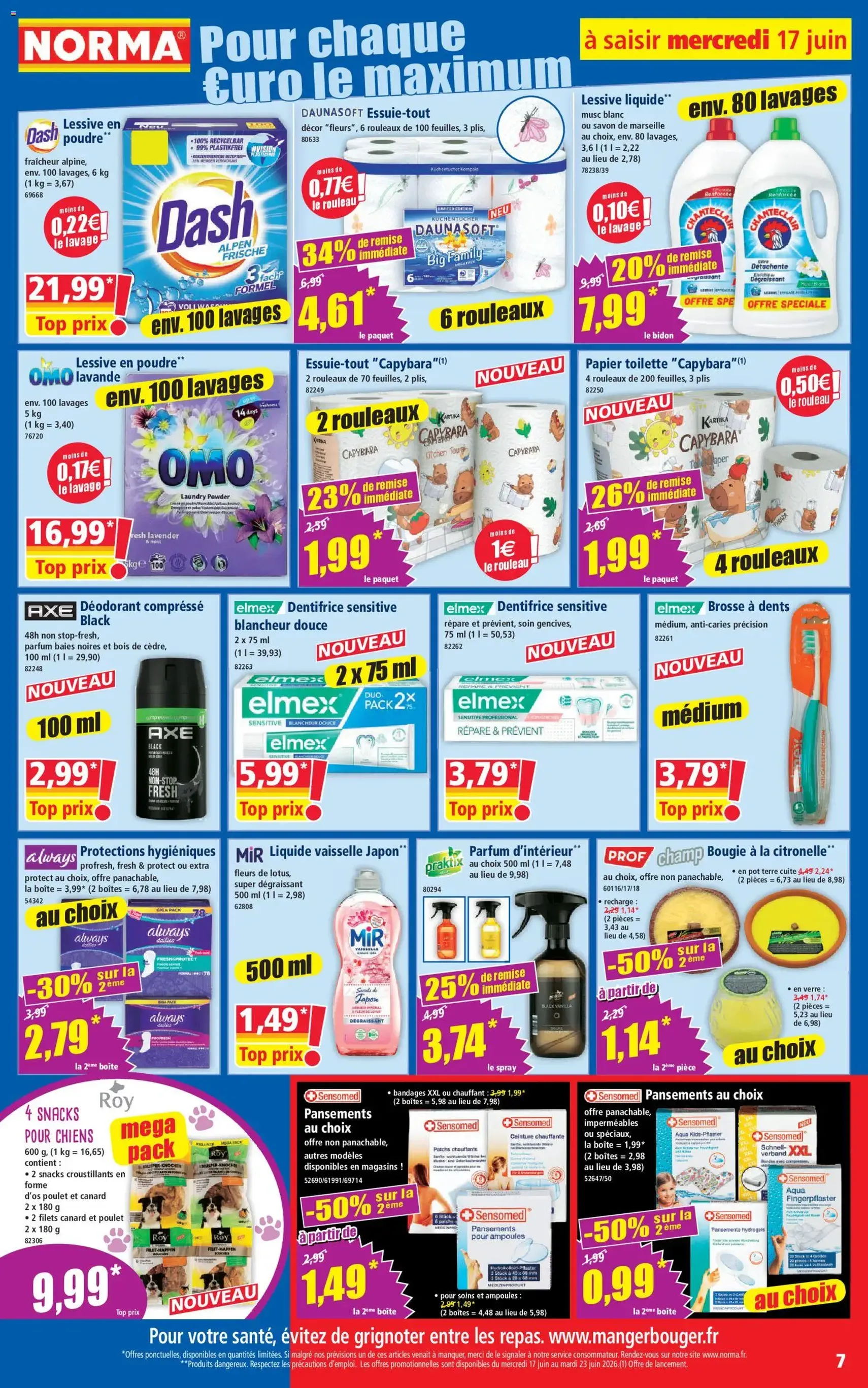 Norma catalogue - brochure valable à partir du 17/06/2026, page 7 sur 12